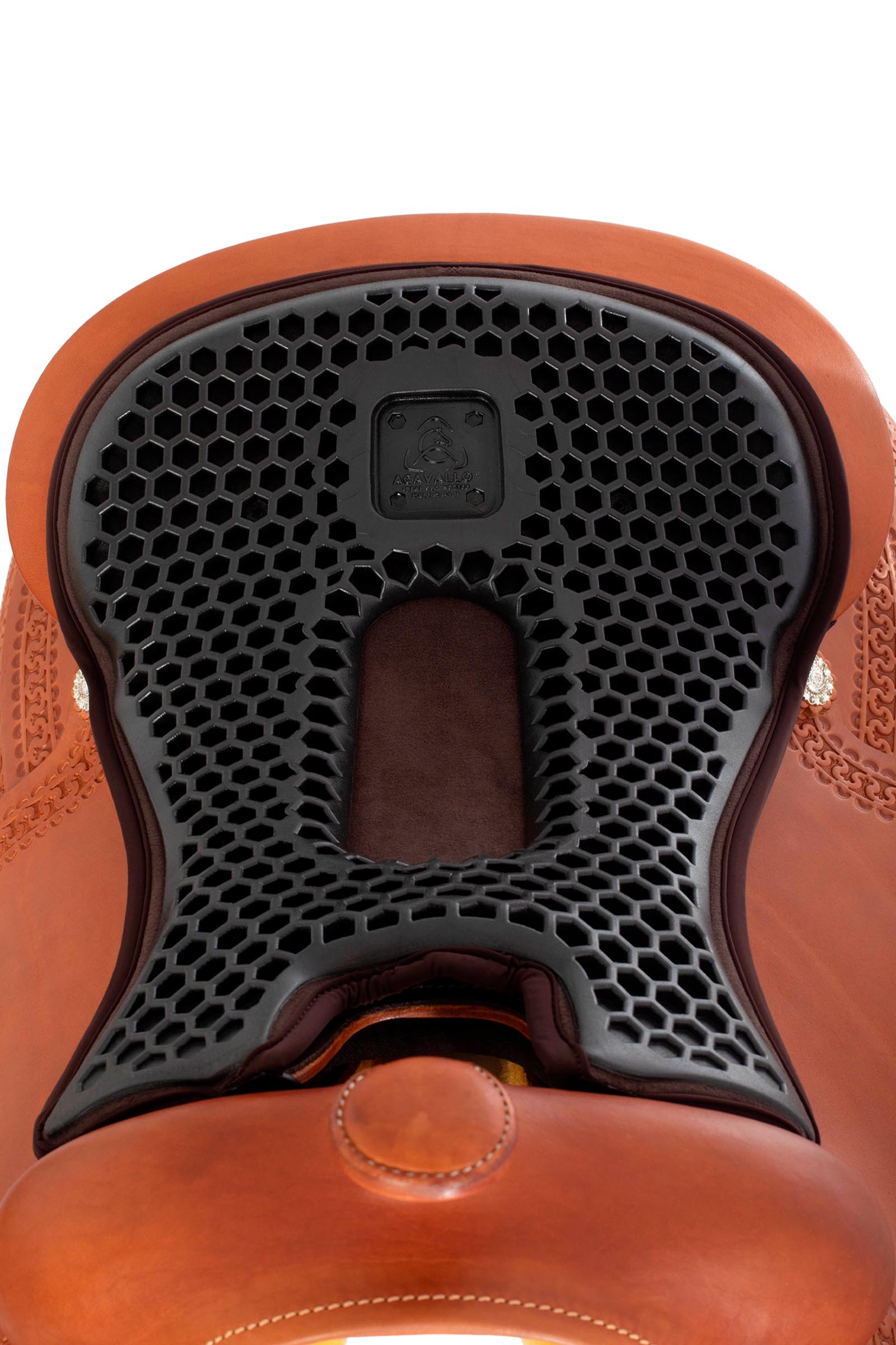 Acavallo Ortho-H&auml;pyluu Western Istuinsuoja Hexa Gel-Out Dri-Lex, 20 mm  