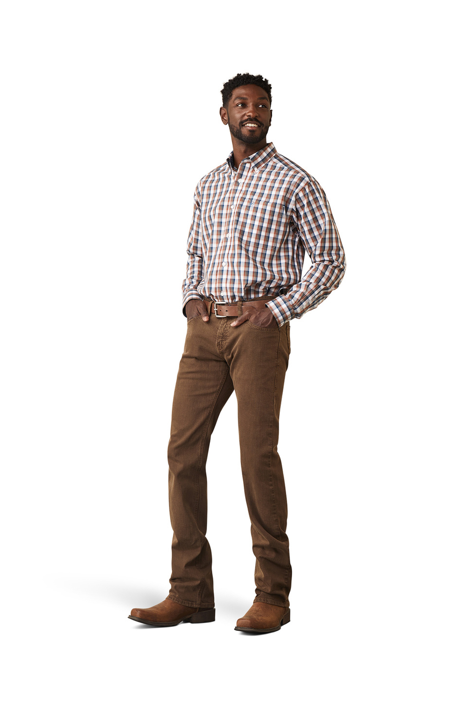 Ariat miesten M7 Str Grizzly Straight farkut oliivinvihreä