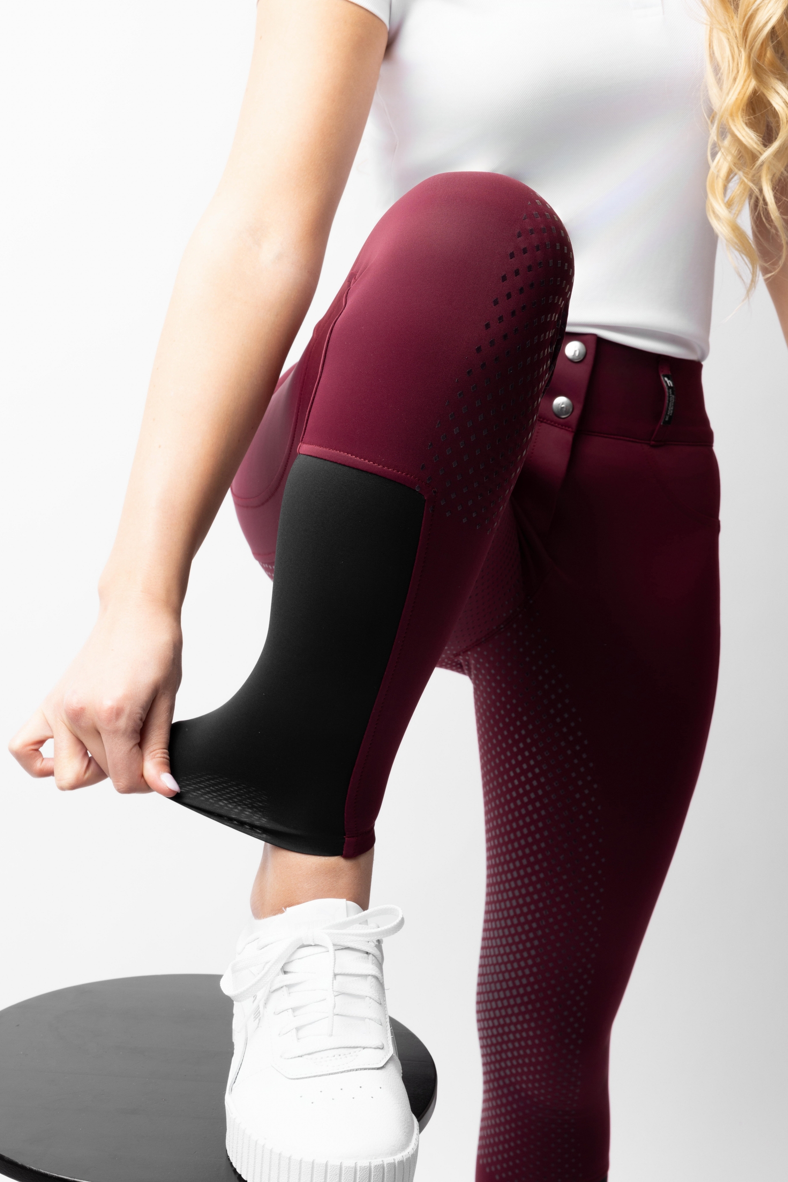 Horze Evelyn naisten ratsastushousut kokopaikalla UPF 50+