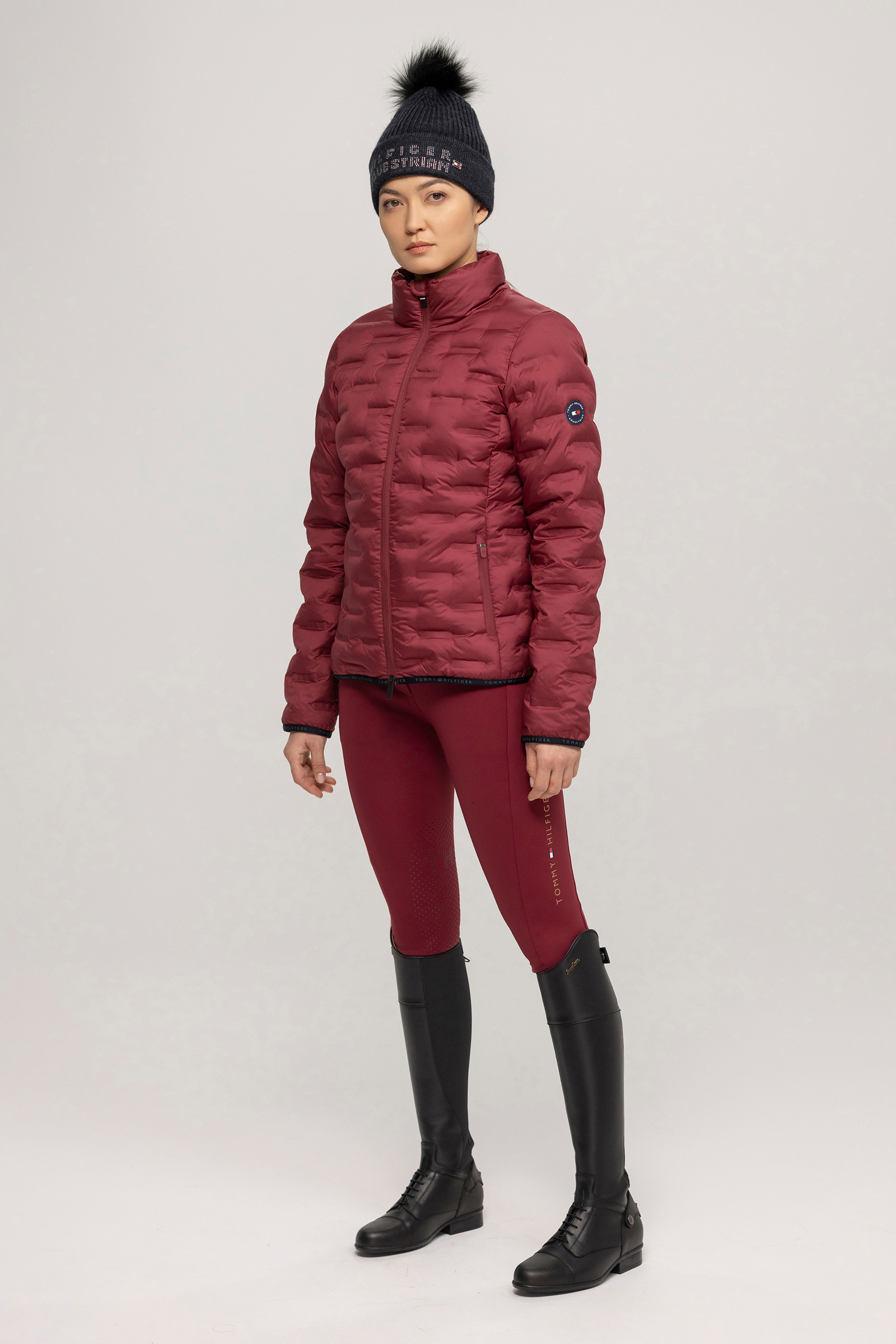 Tommy Hilfiger Equestrian Alabama naisten steppitakki