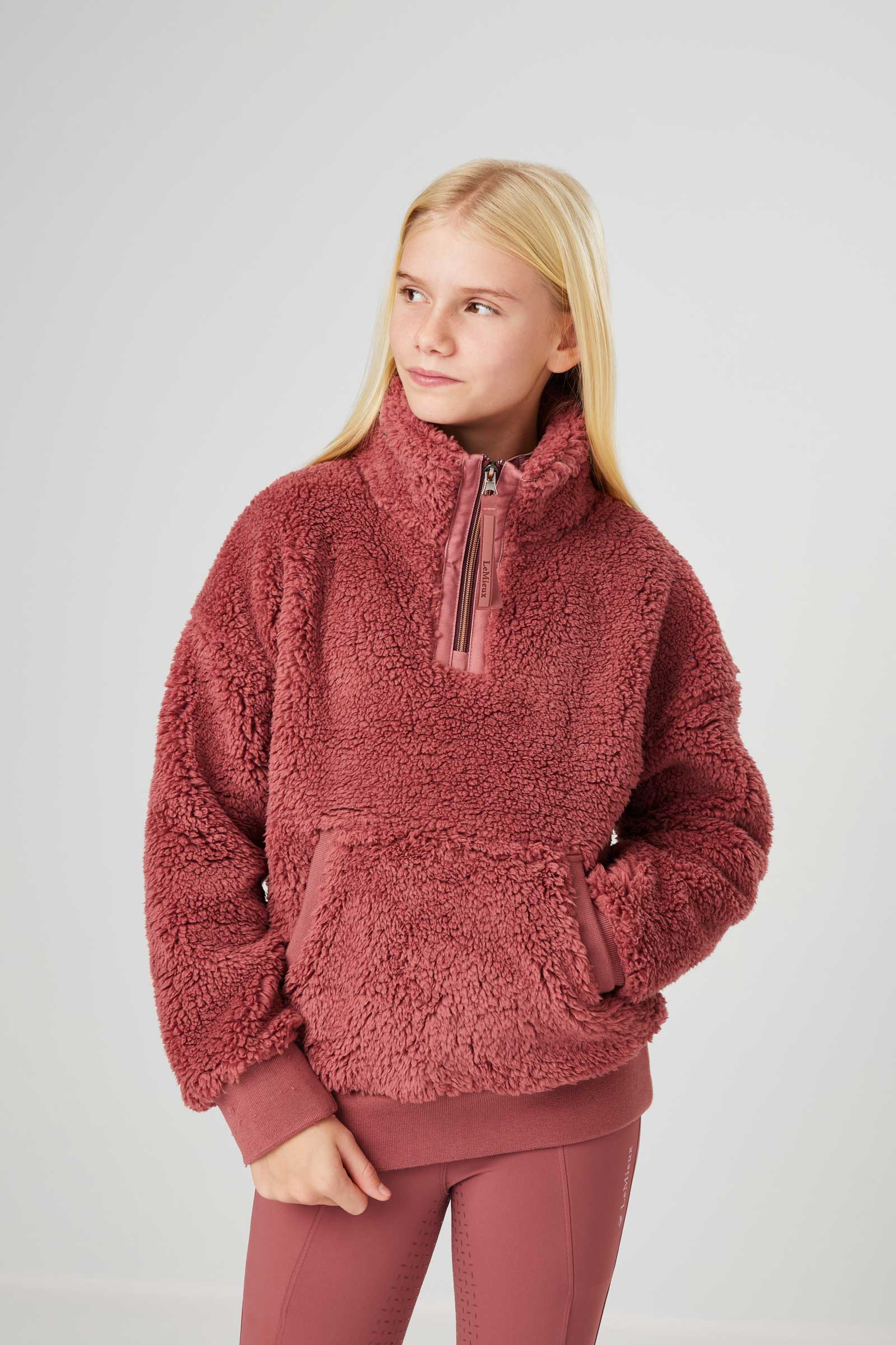 LeMieux Young Rider Tia Teddy fleece neule