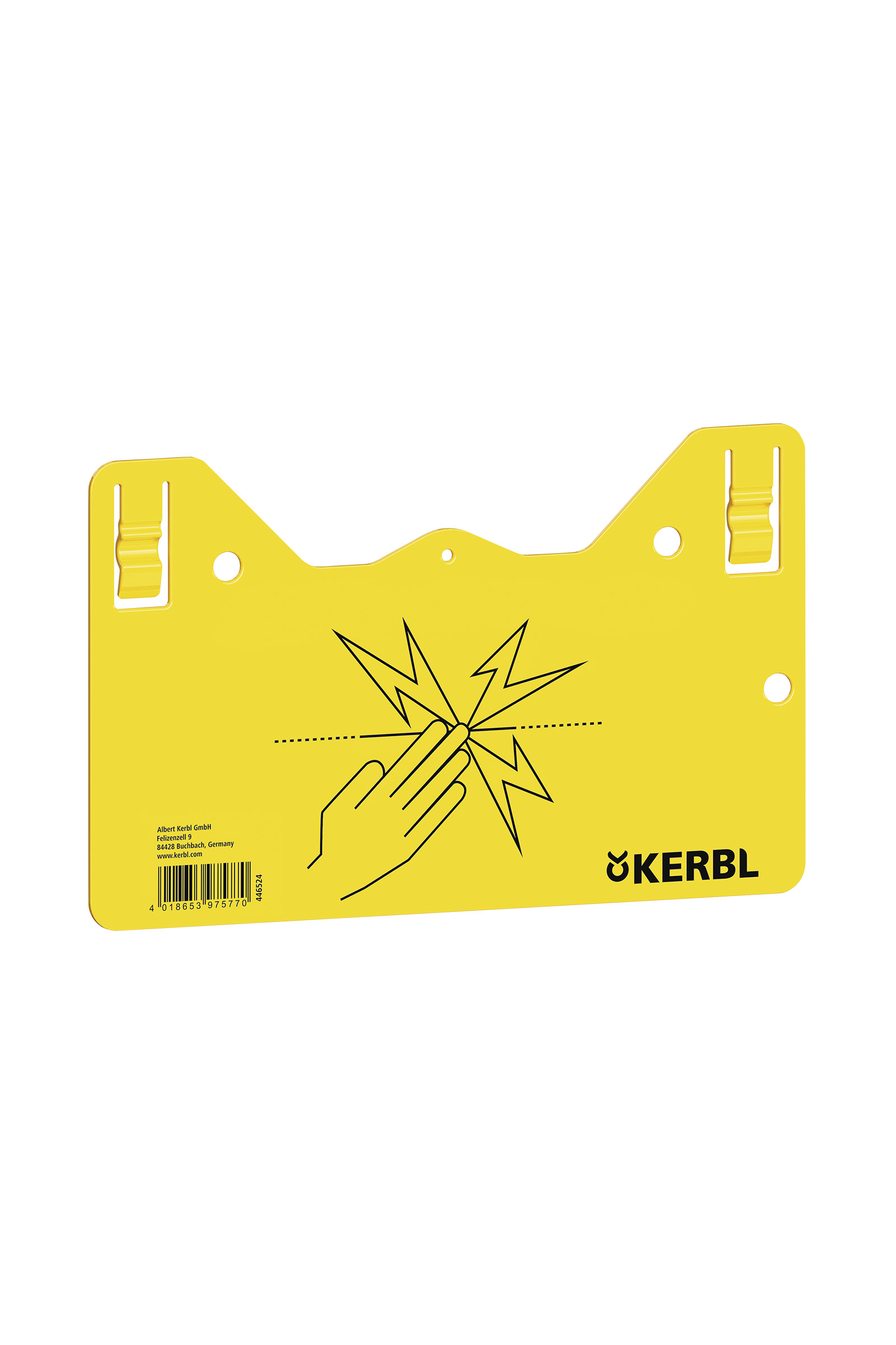 Kerbl sähköaidan varoituskyltti