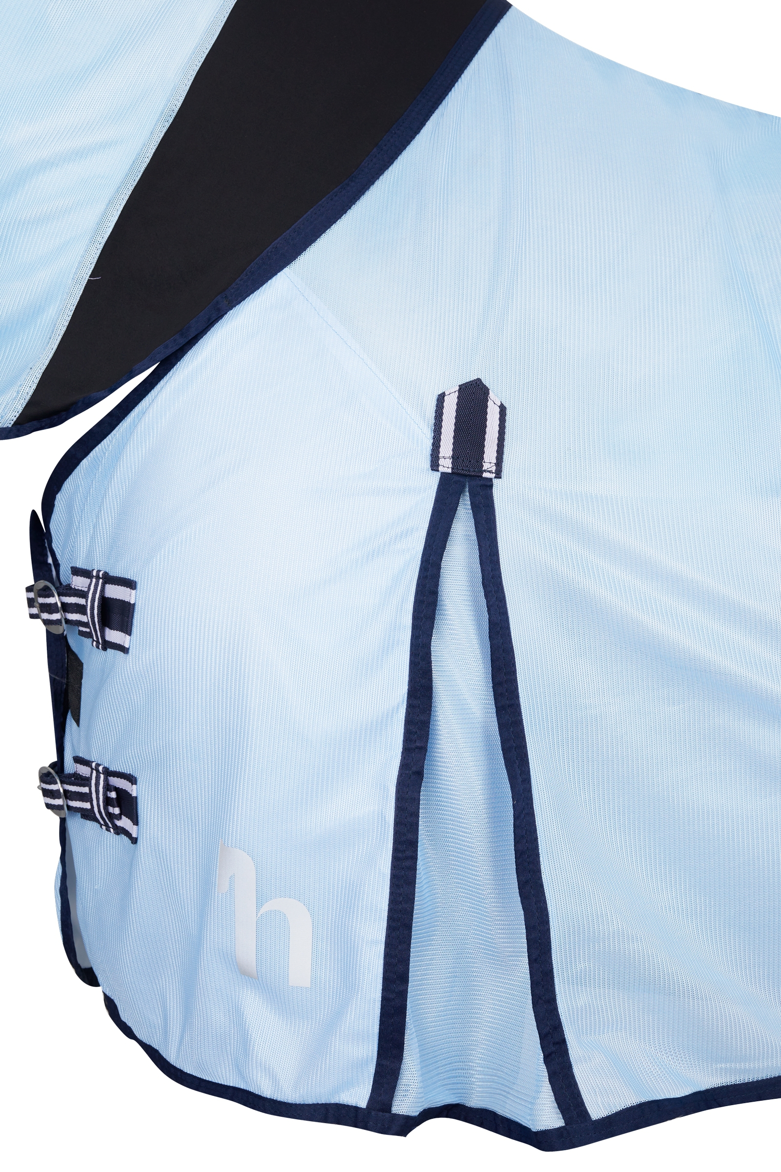 Horze Freja -kärpäsloimi kaulaosalla