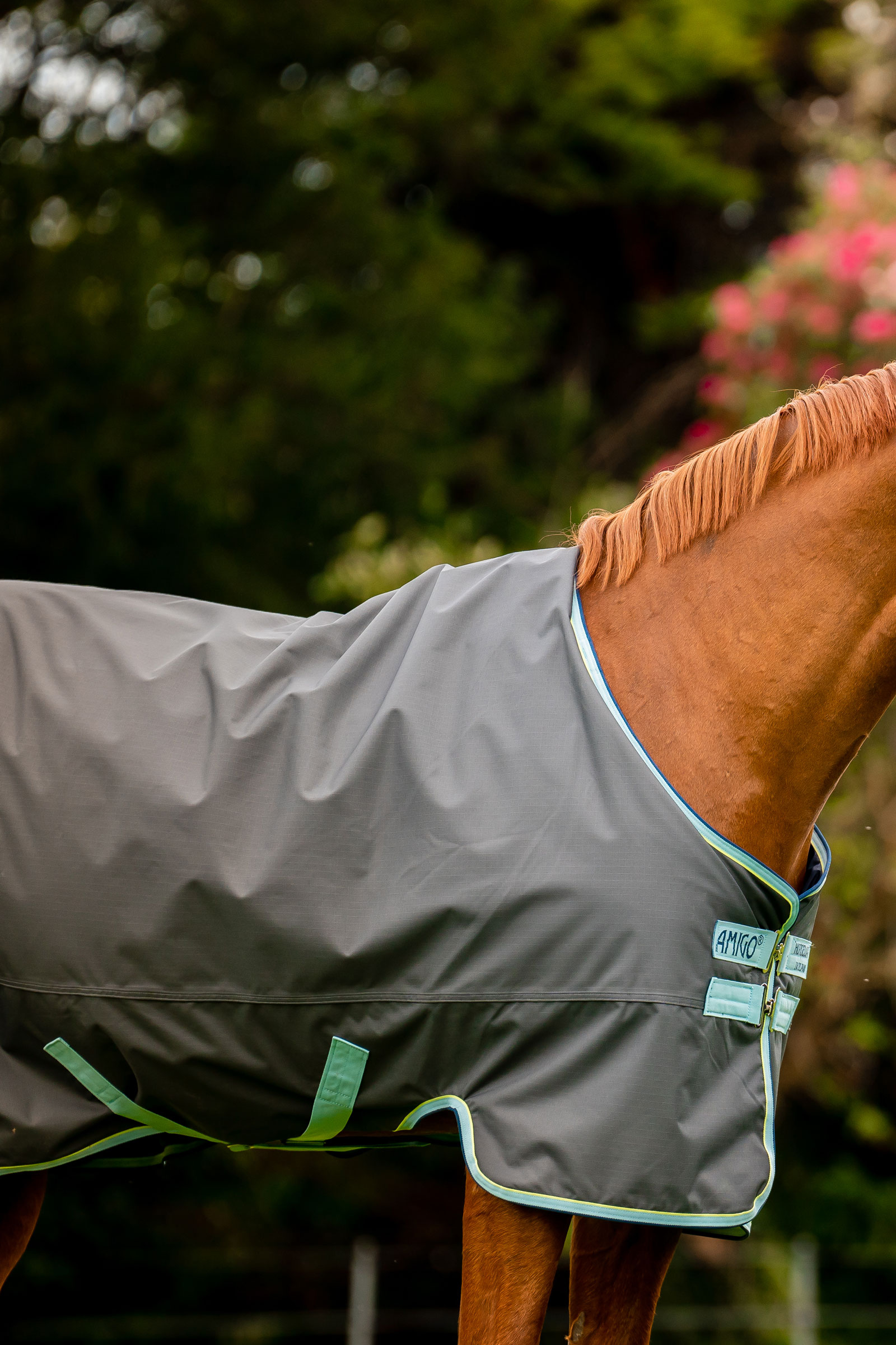 Horseware Amigo Hero Ripstop Plus ulkoloimi irrotettavalla kaulaosalla, 200g