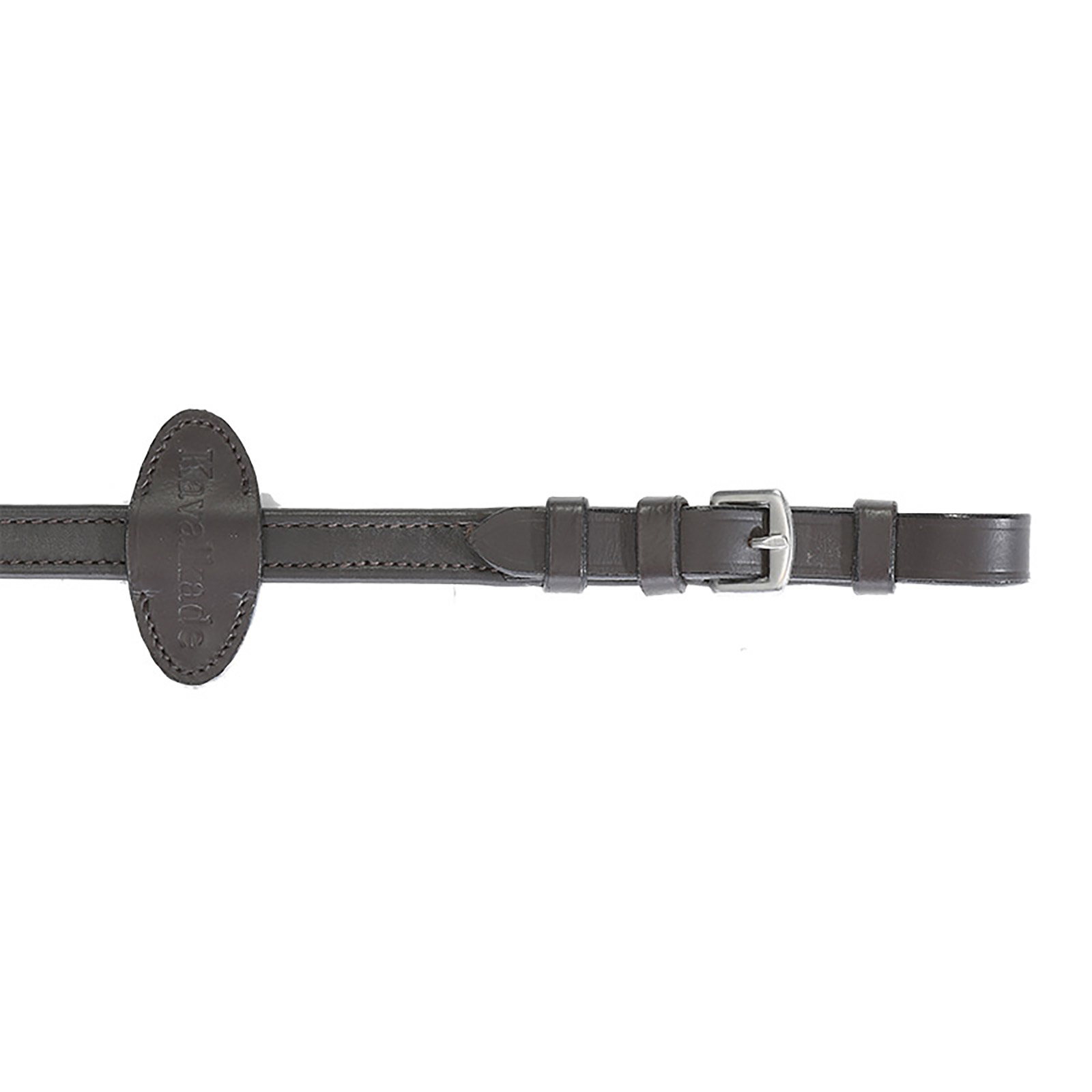 Brown Kavalkade pehmeät nahkaohjat