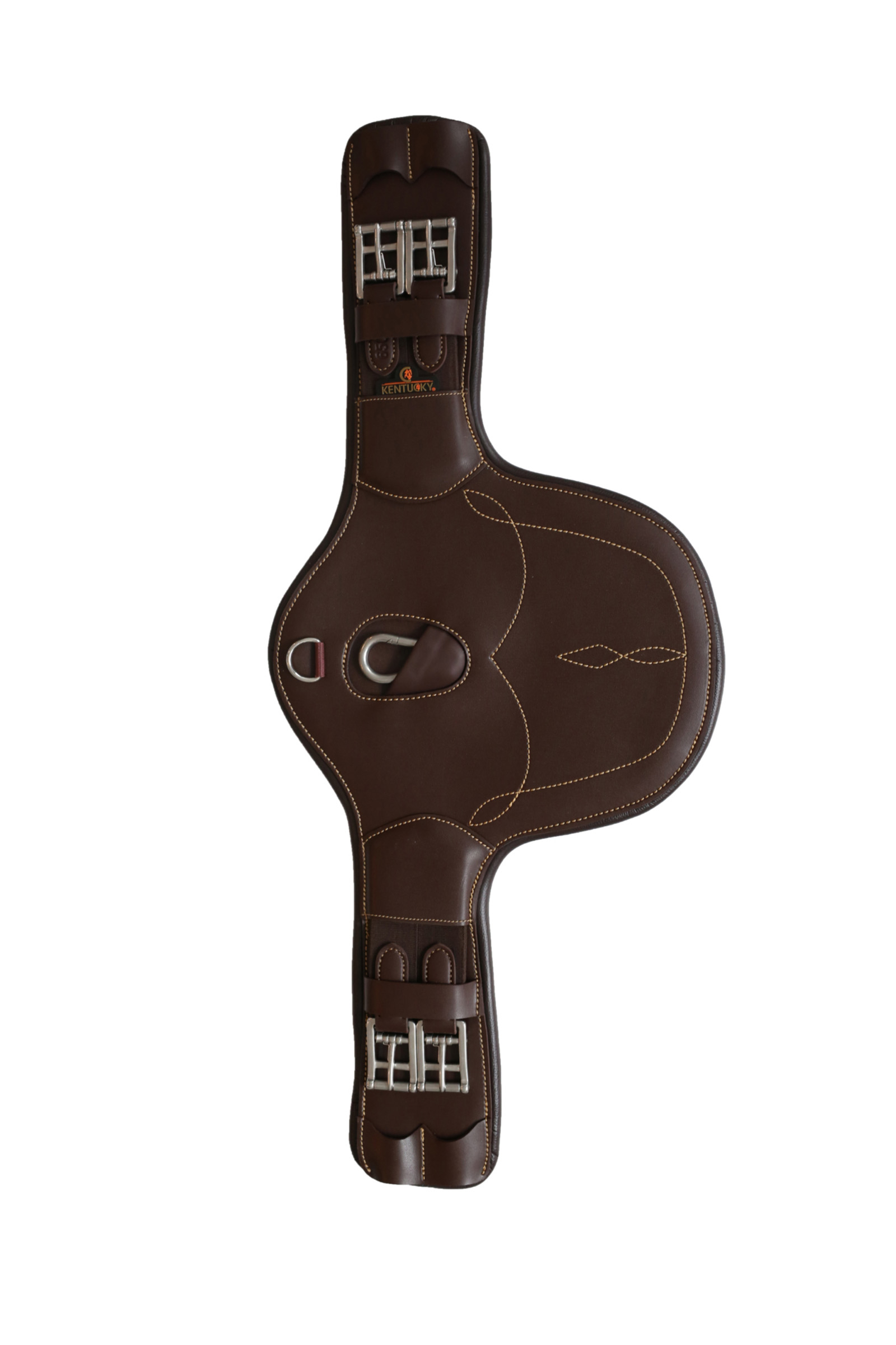 Kentucky Horsewear lyhyt satulavyö vatsapanssarilla