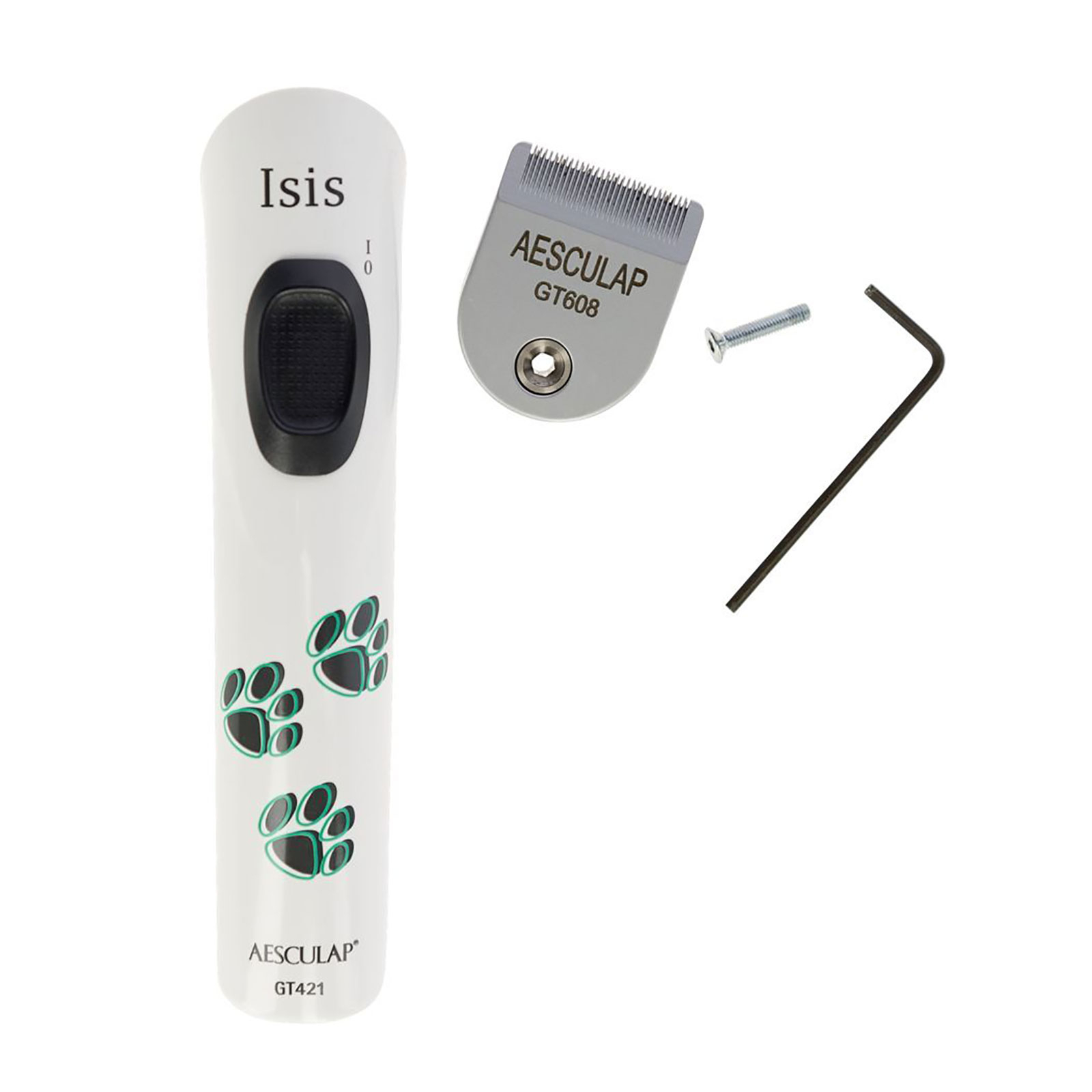 Aesculap Exacta GT416 Trimmeri, akulla toimiva