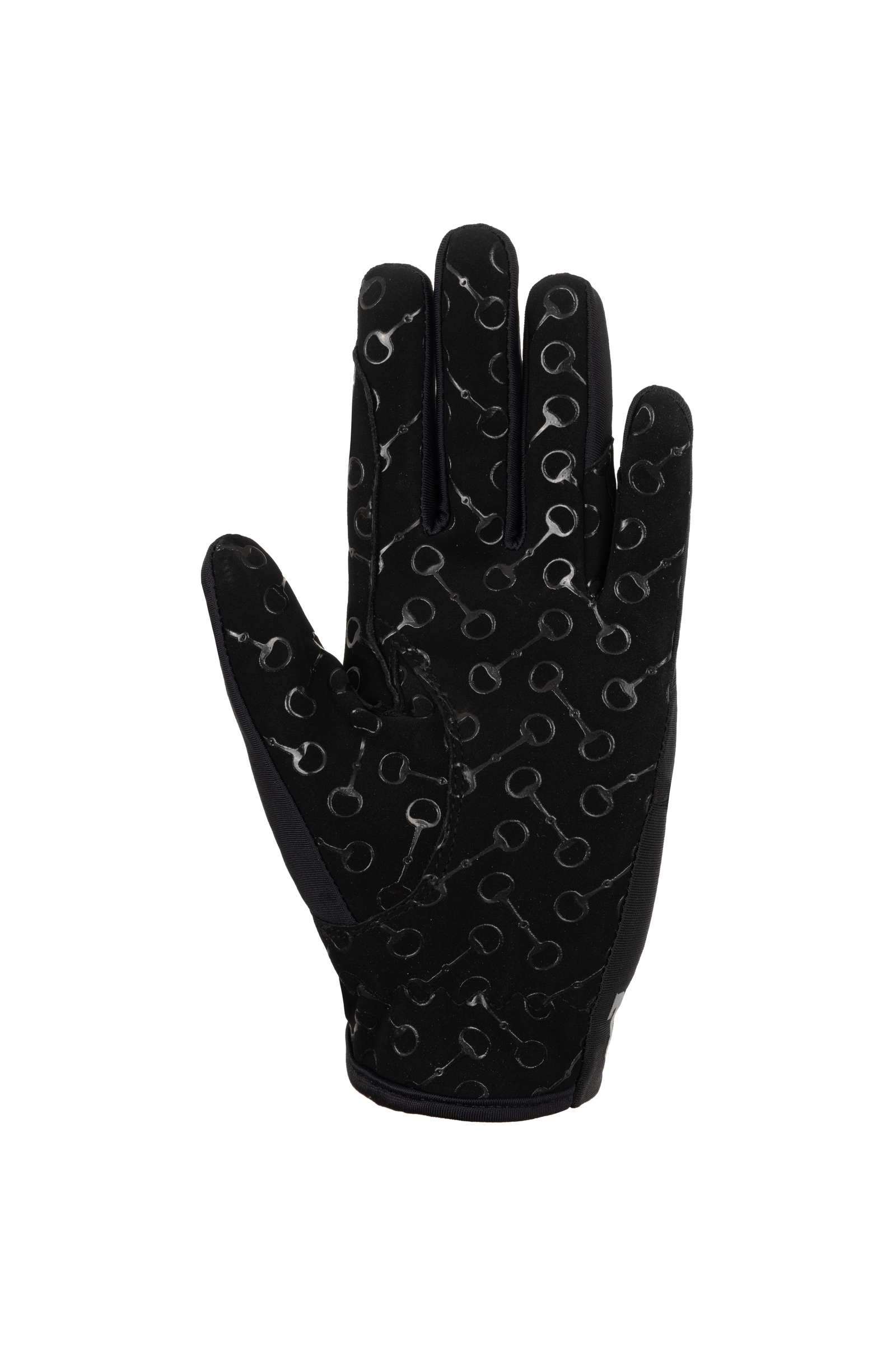 Horze Kids -ratsastushanskat, kämmenpuolella silikonipainatus