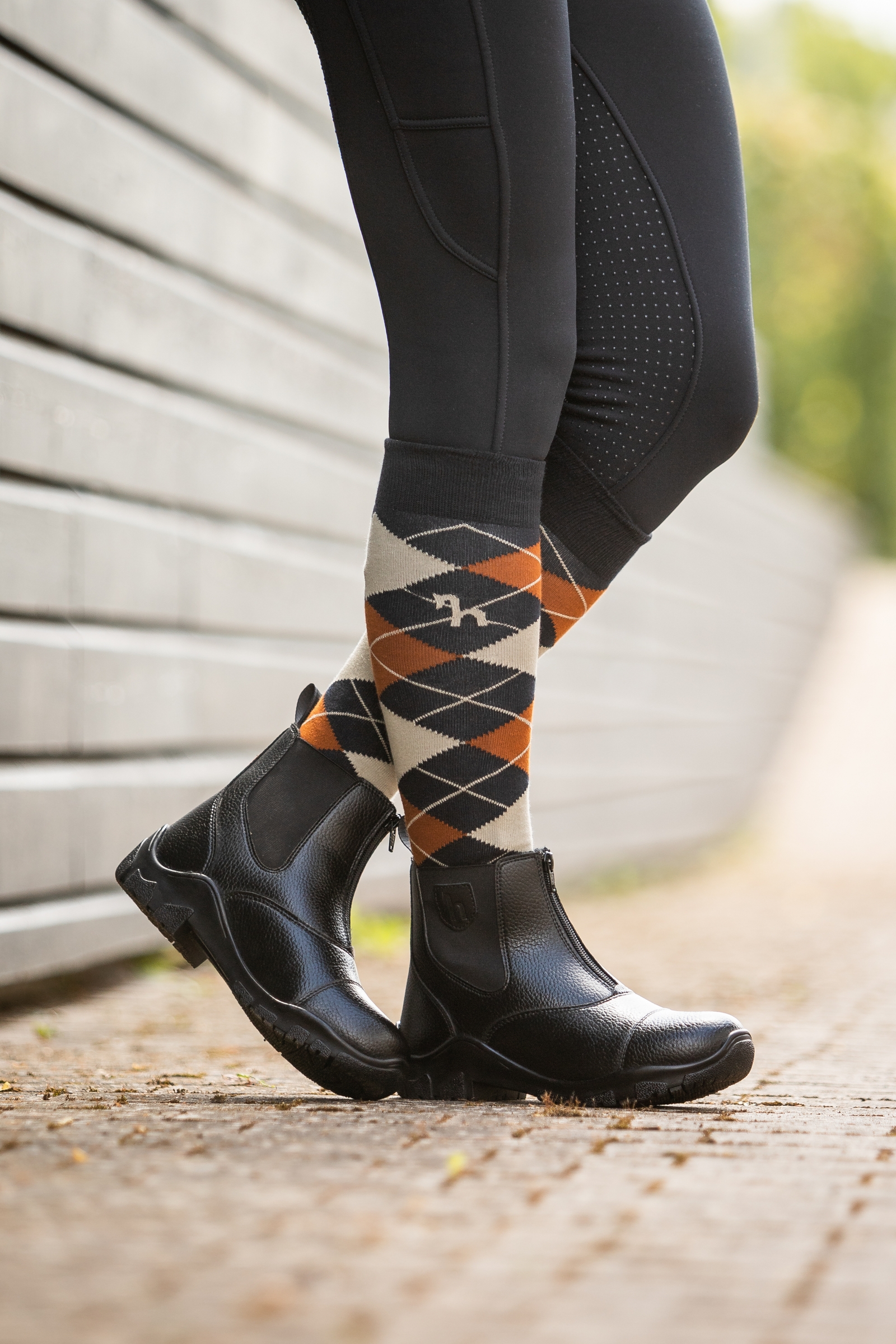 Naisten tekonahkajodhpurit Horze Idaho