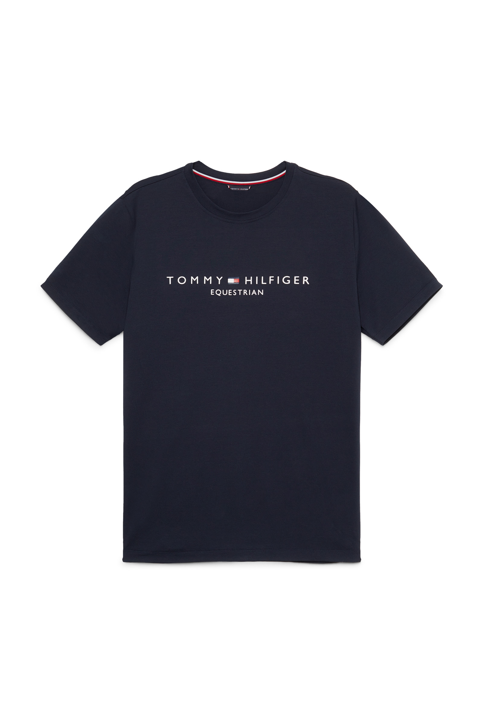 Tommy Hilfiger Equestrian Williamsburg T-paita graafisella kuviolla ja lyhythihaisena