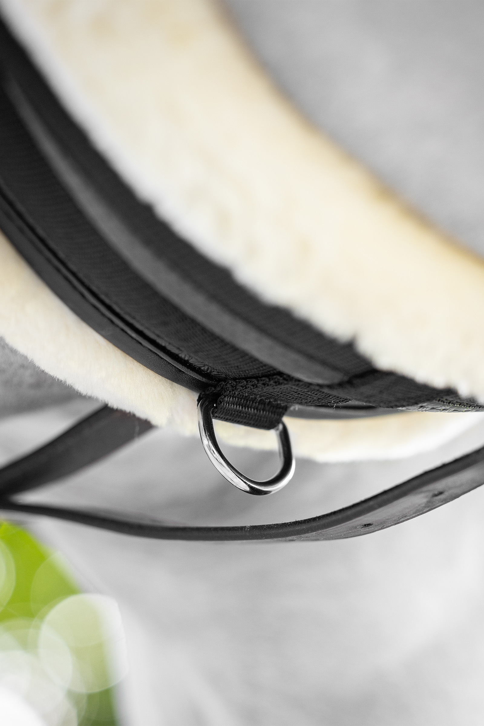 LeMieux anatominen satulavyö fleecevuorella