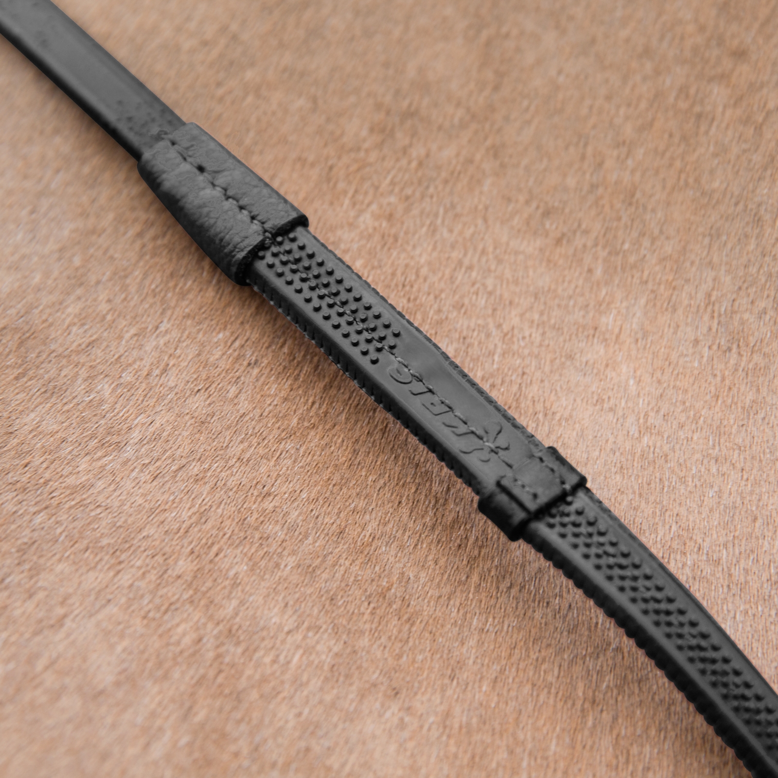 Horze Soft Grip kumiohjat stoppareilla