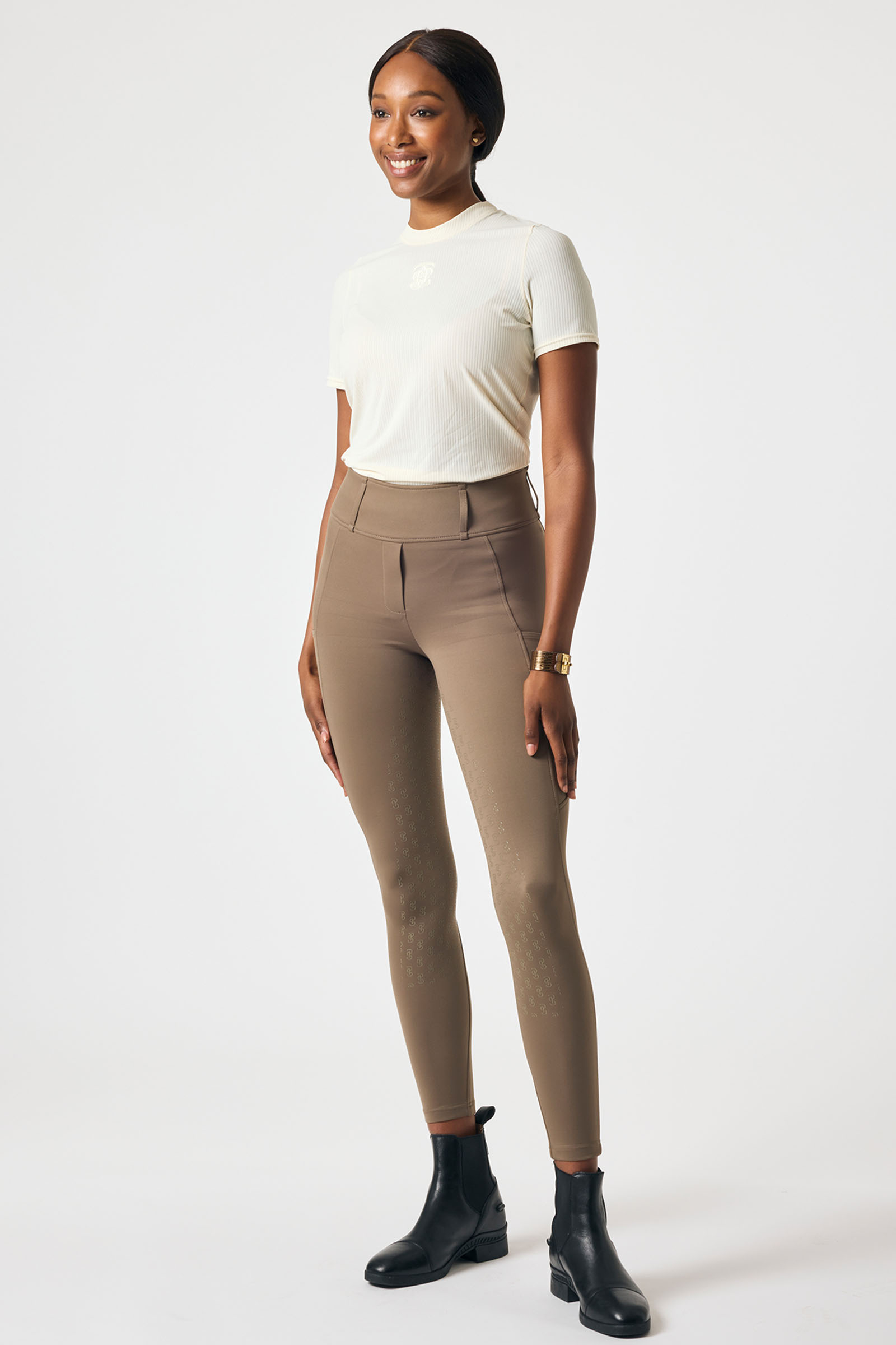 PS of Sweden Courtney S/S Raidallinen Mesh Paita