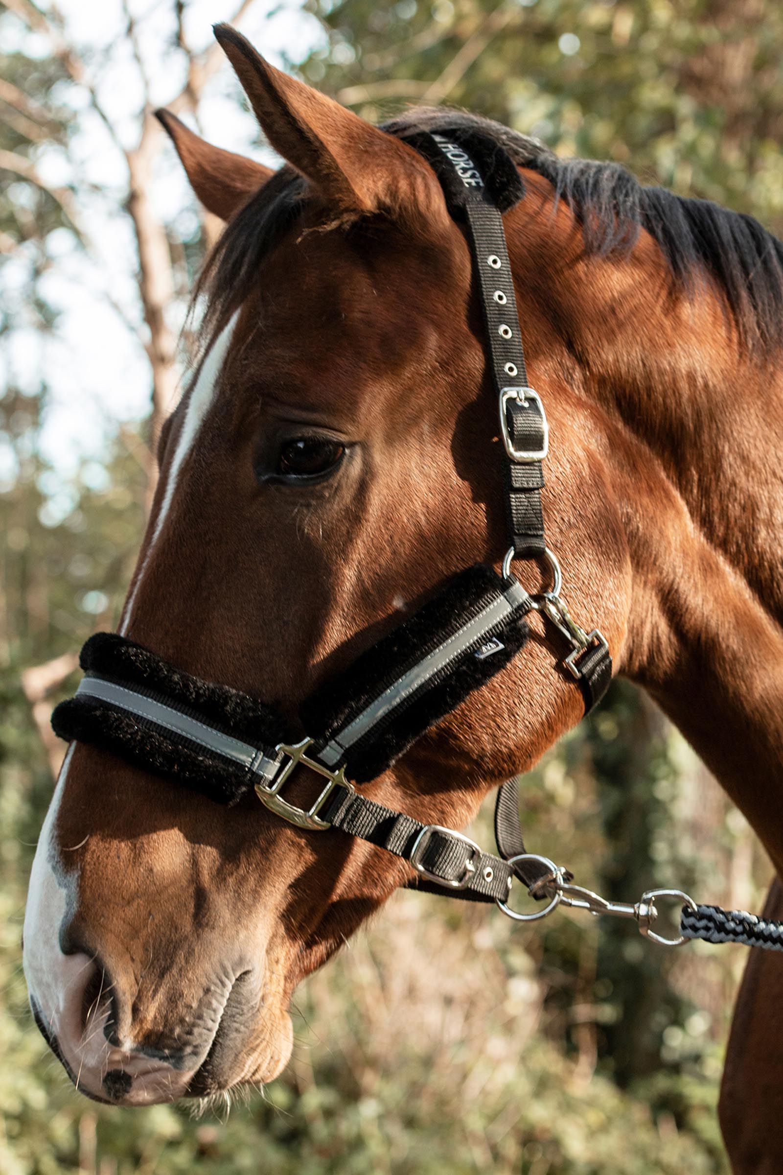 Mountain Horse s&auml;&auml;dett&auml;v&auml; riimu tekoturkiksella