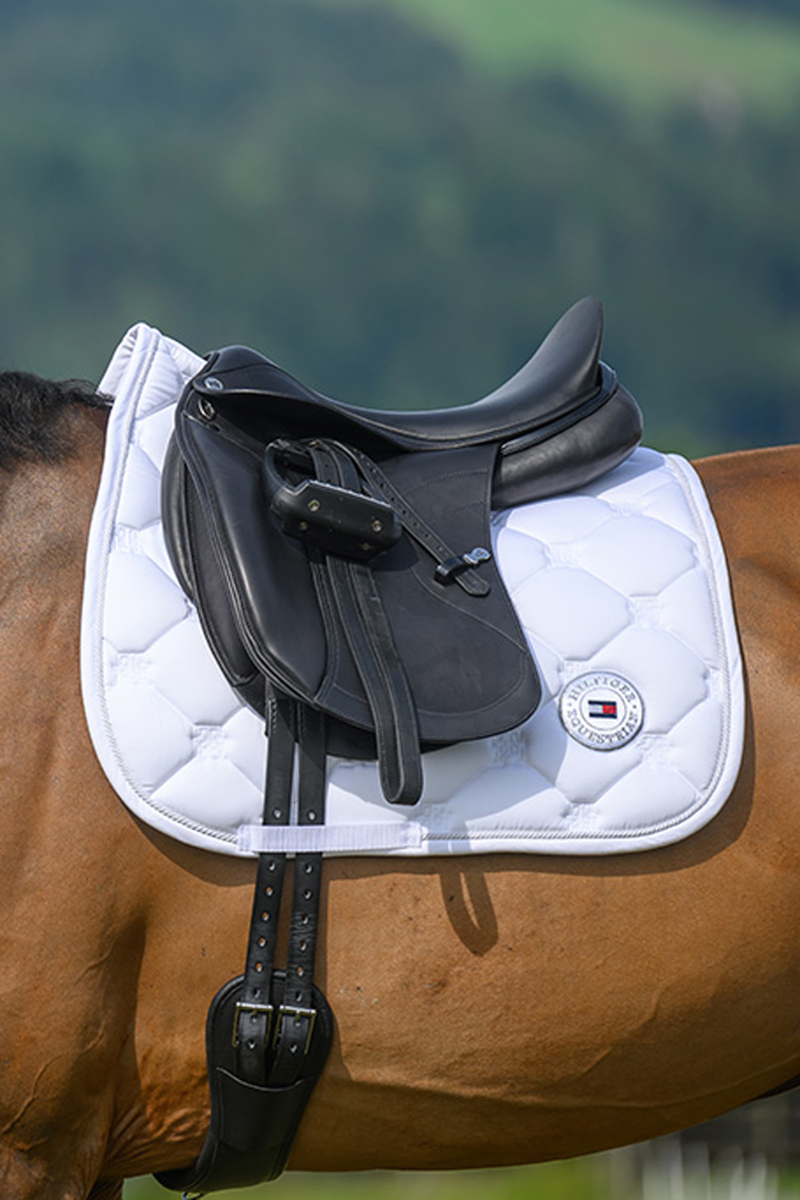 Optic White Tommy Hilfiger Equestrian Liberty koulusatulan huopa