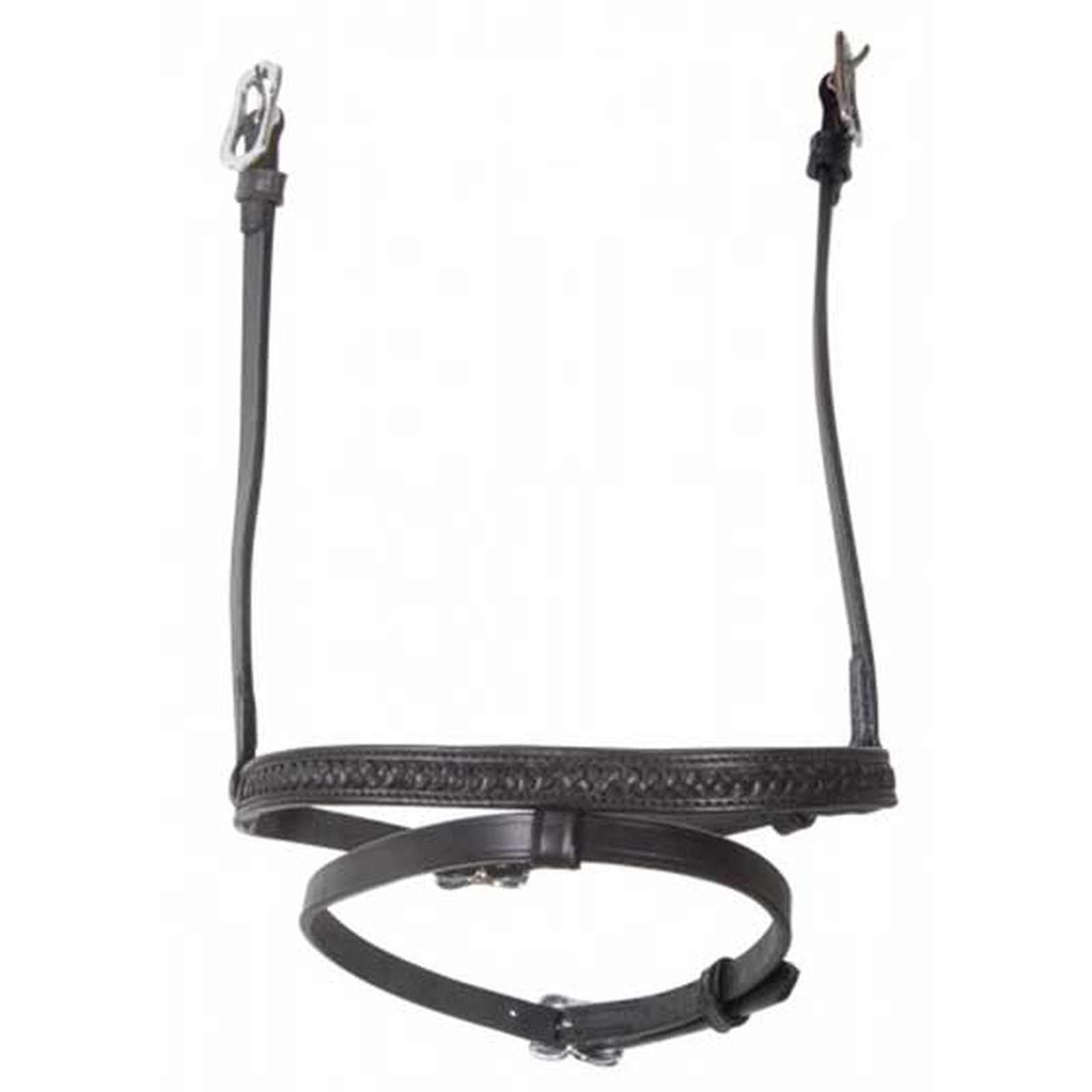 Black Karlslund yhdistelmäturpahihna letitetyllä koristenauhalla