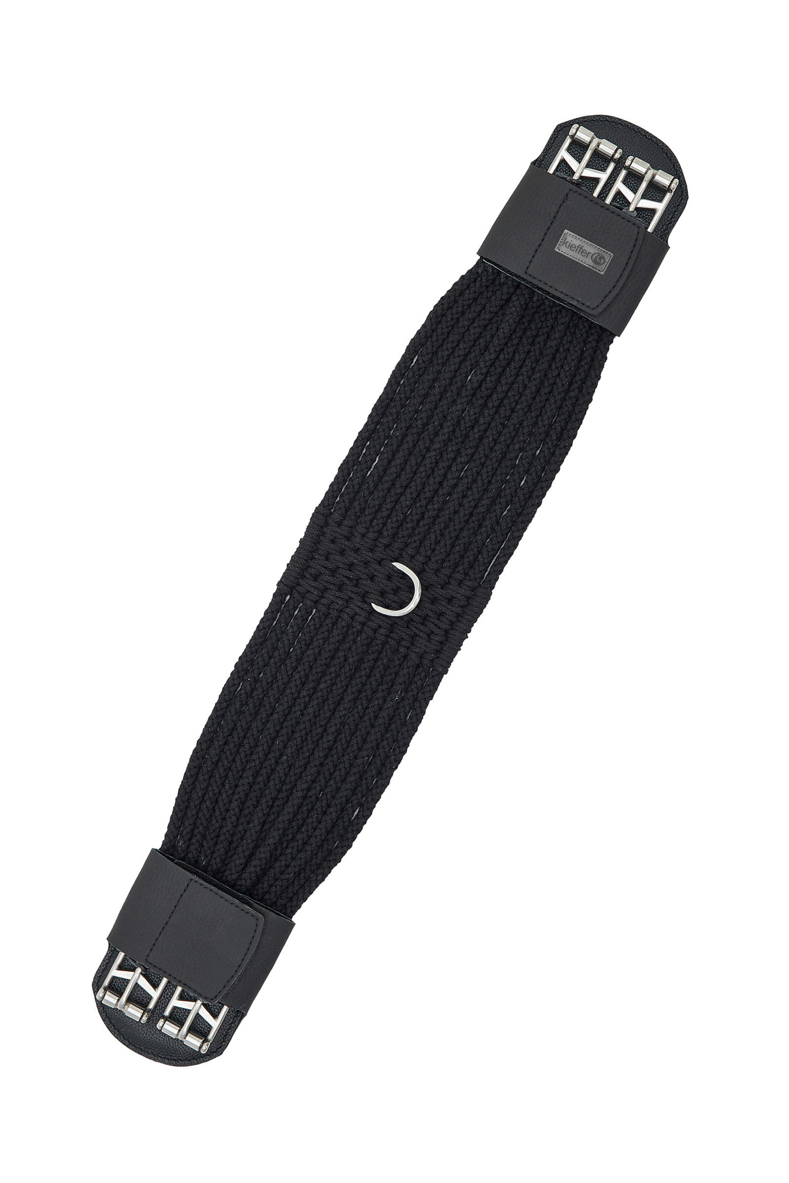 Black Kieffer Cotton Contour lyhyt satulavyö