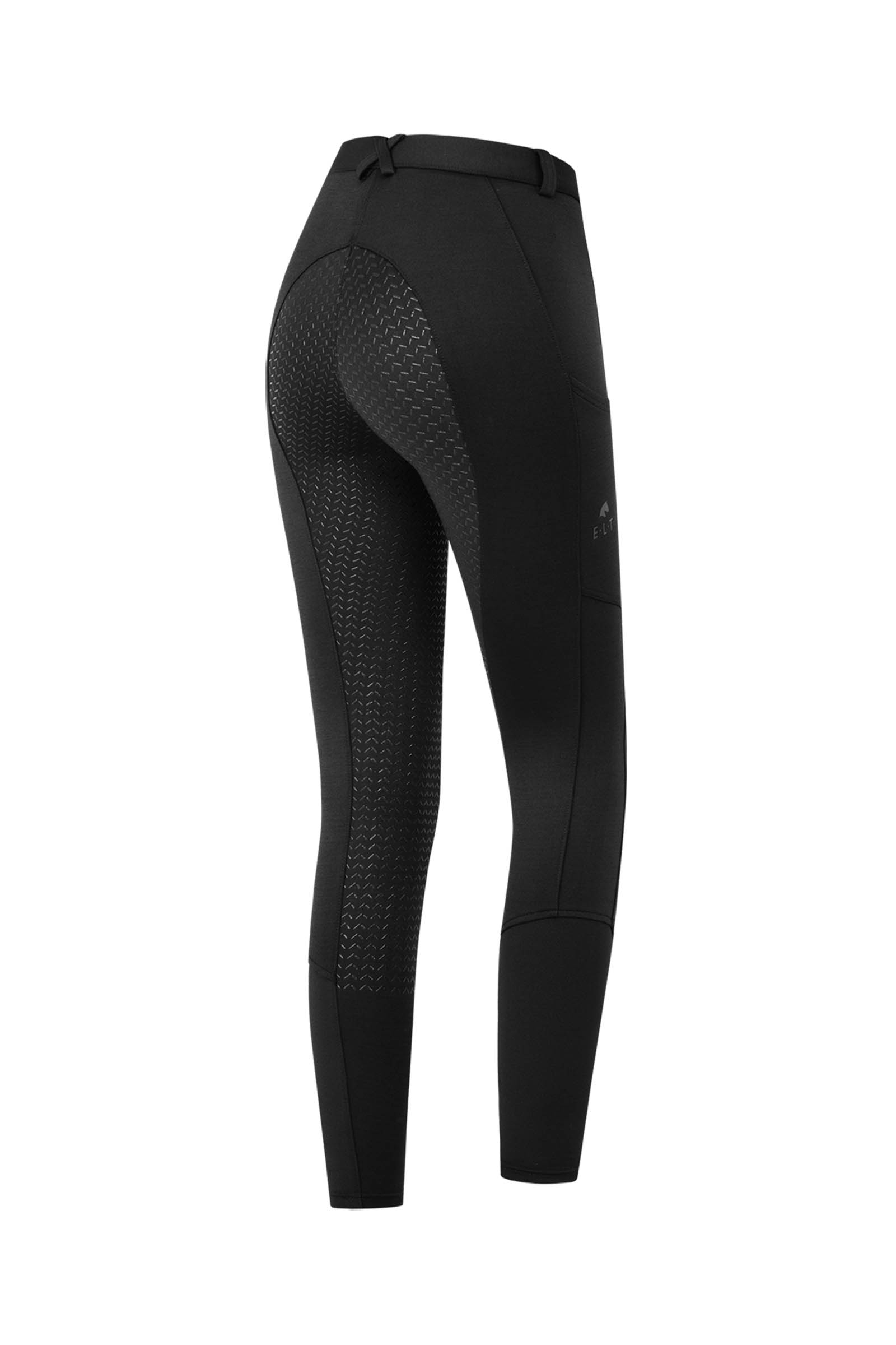 Black ELT Women's Thermal Breeches Essential Silicone