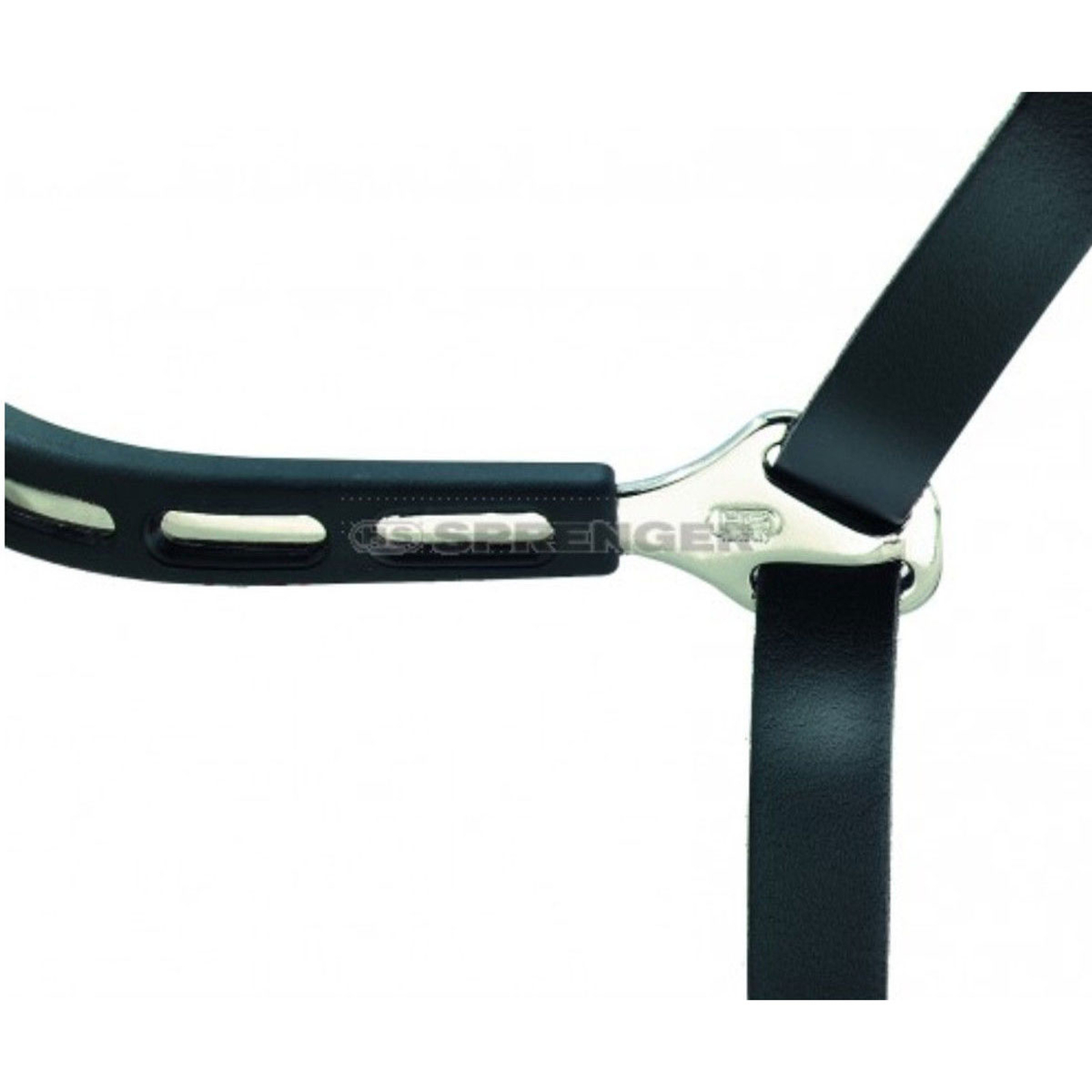 Sprenger Ultra Fit Extra Grip kannukset st.st. 20 mm pyöristetyt, mustat