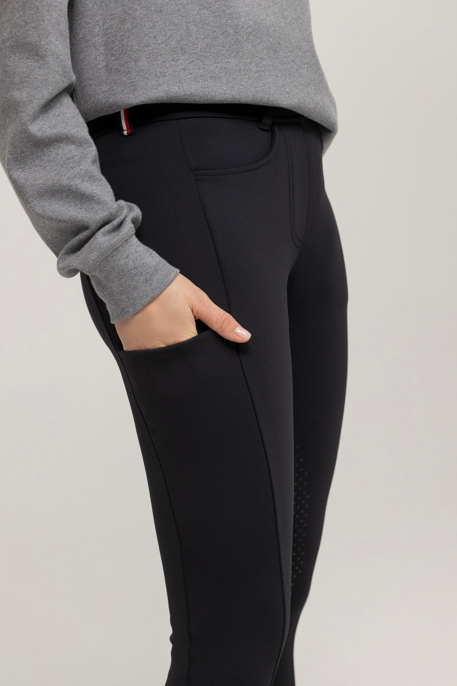 Tommy Hilfiger Equestrian Vermont naisten polvipaikkaiset ratsastushousut