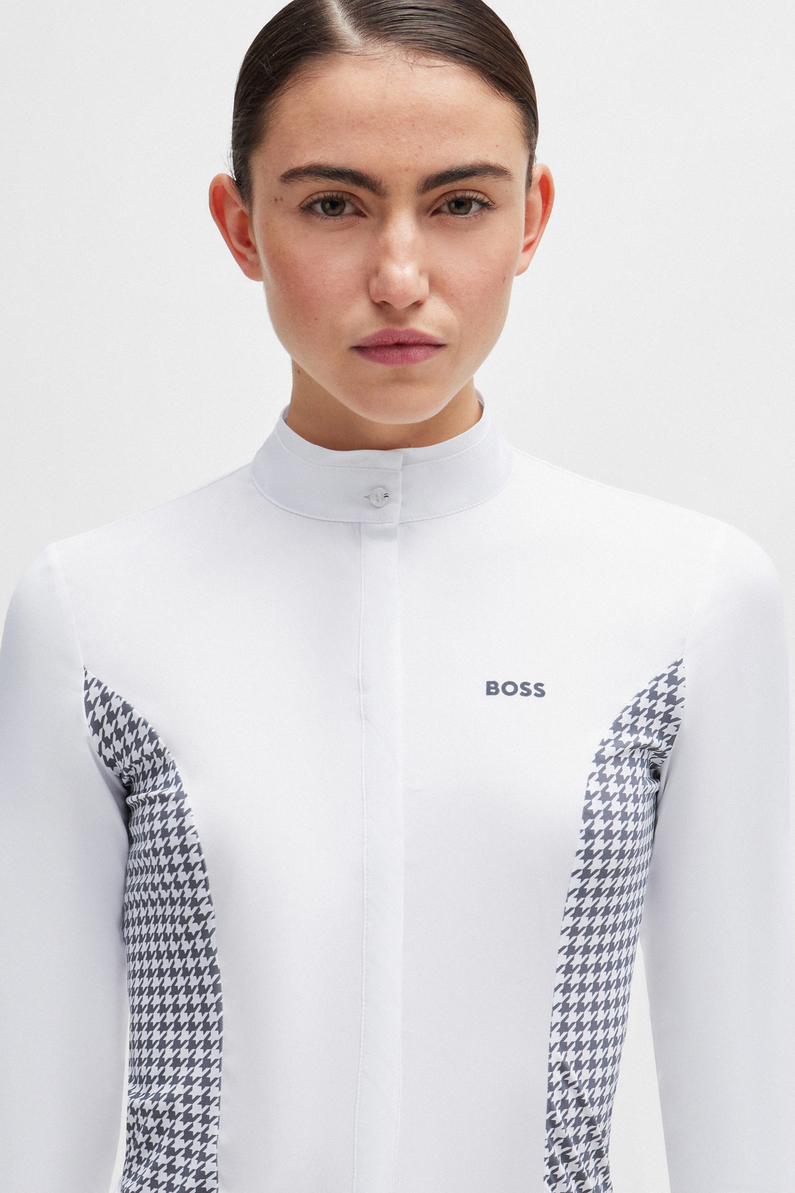 Boss Emma näyttelypaita Houndstooth