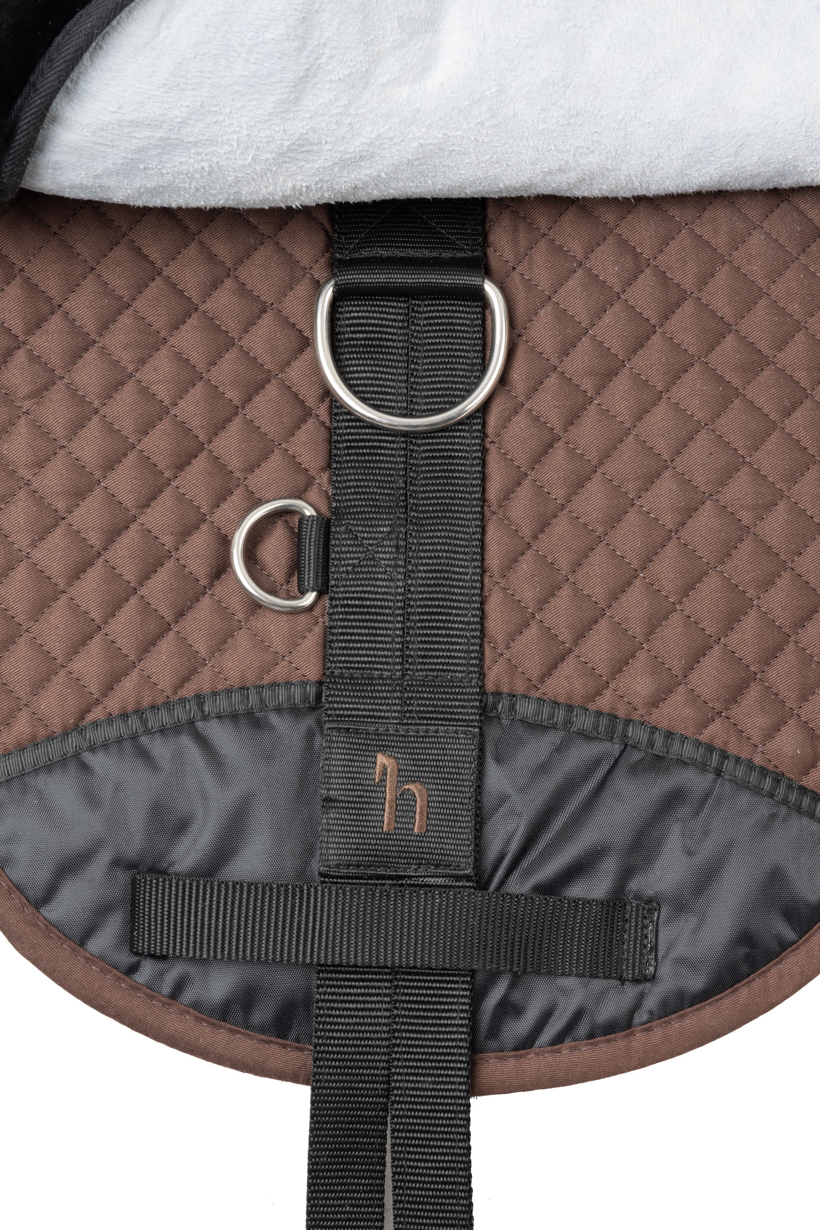 Horze Rungoton satula lampaankarvapehmusteella