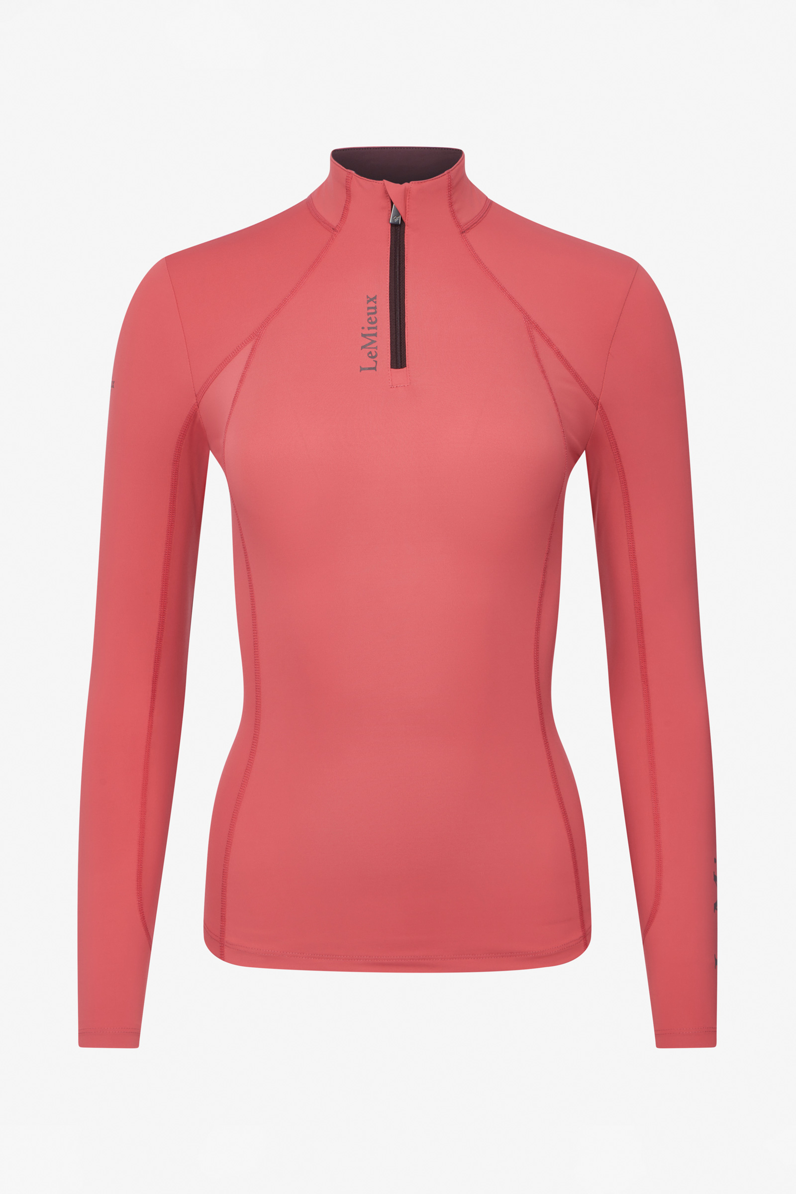 Cranberry LeMieux Classique women&rsquo;s functional base layer shirt