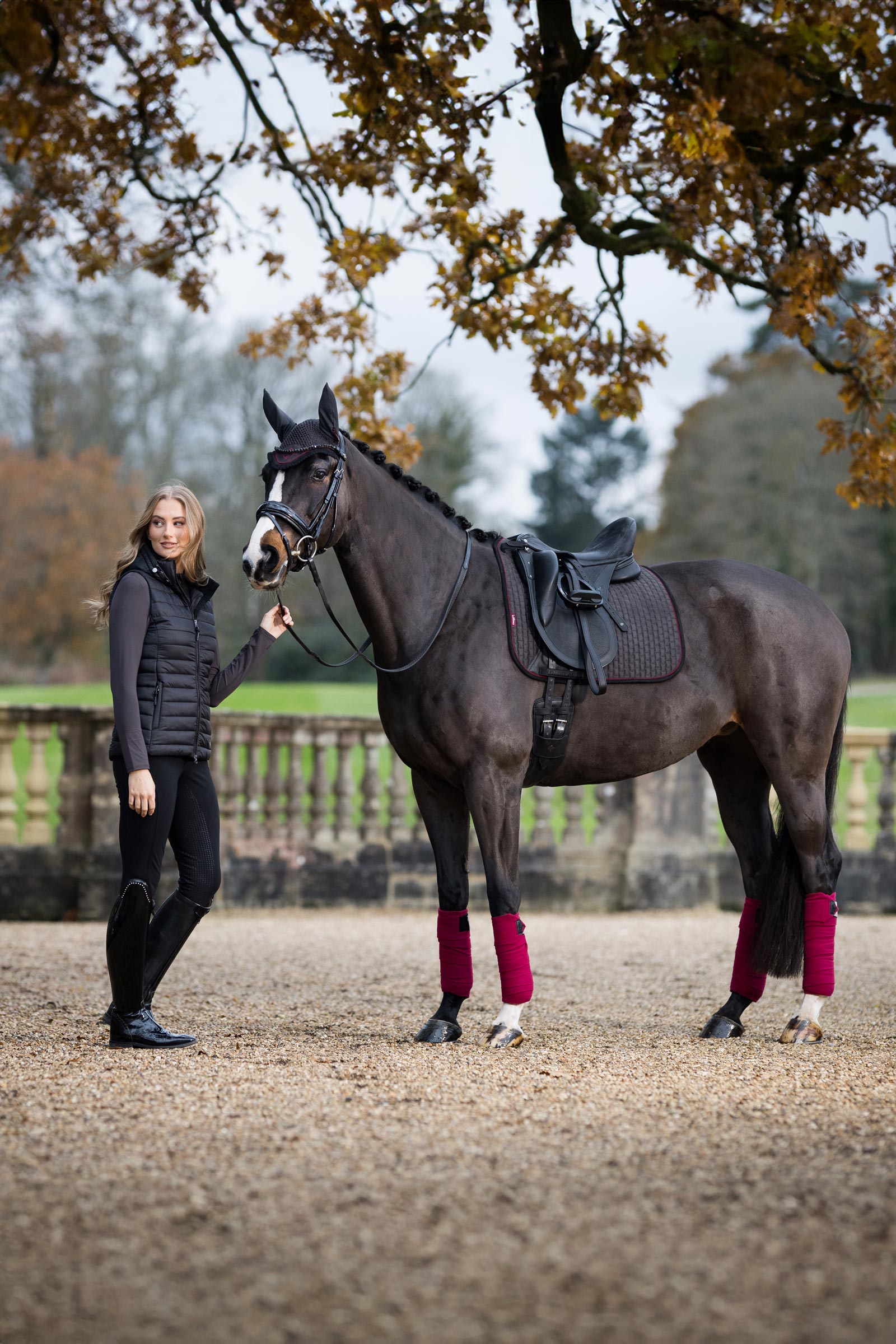 LeMieux Suede Square Dressurunderlag