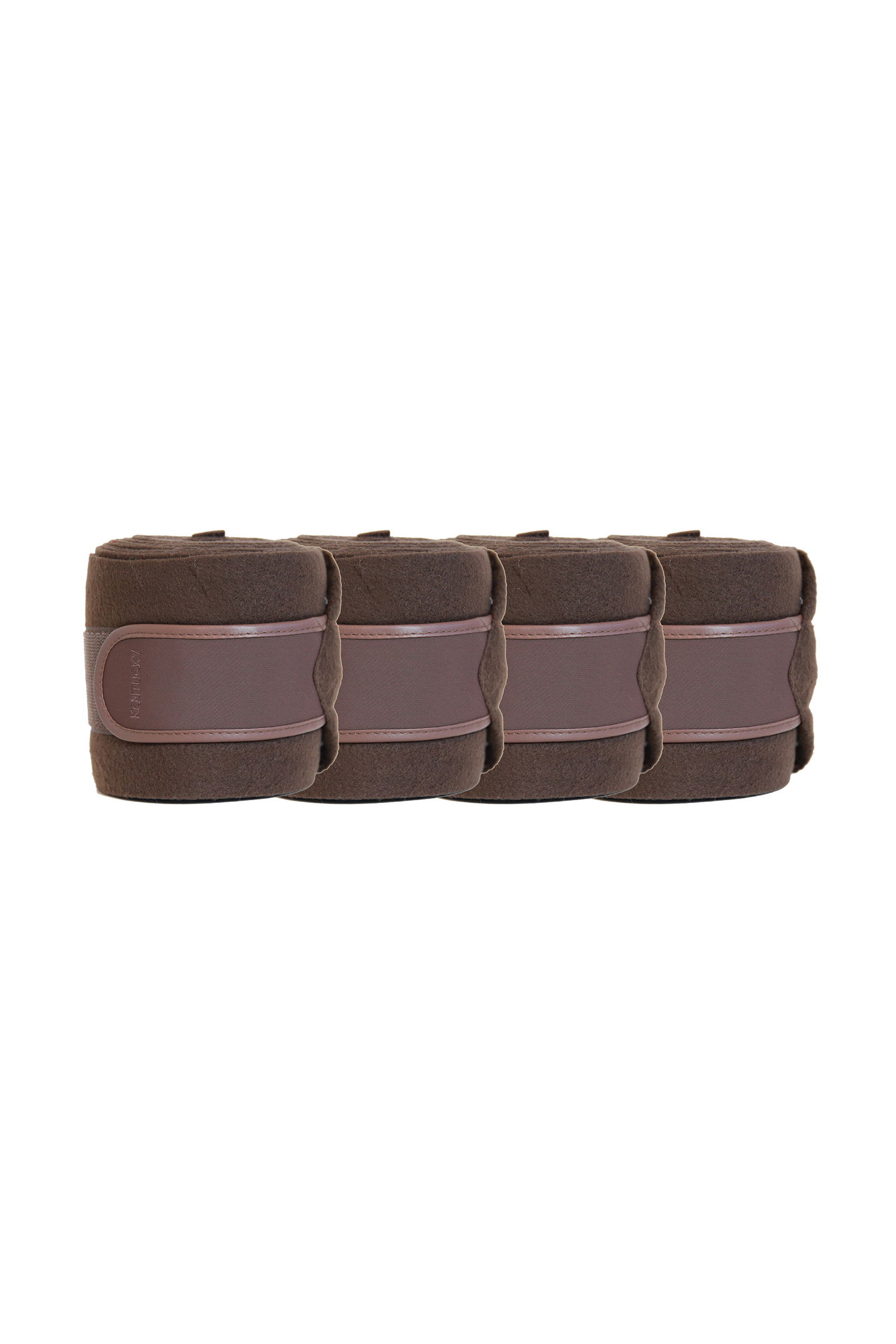 Brown Kentucky Horsewear Polar Fleece Polos