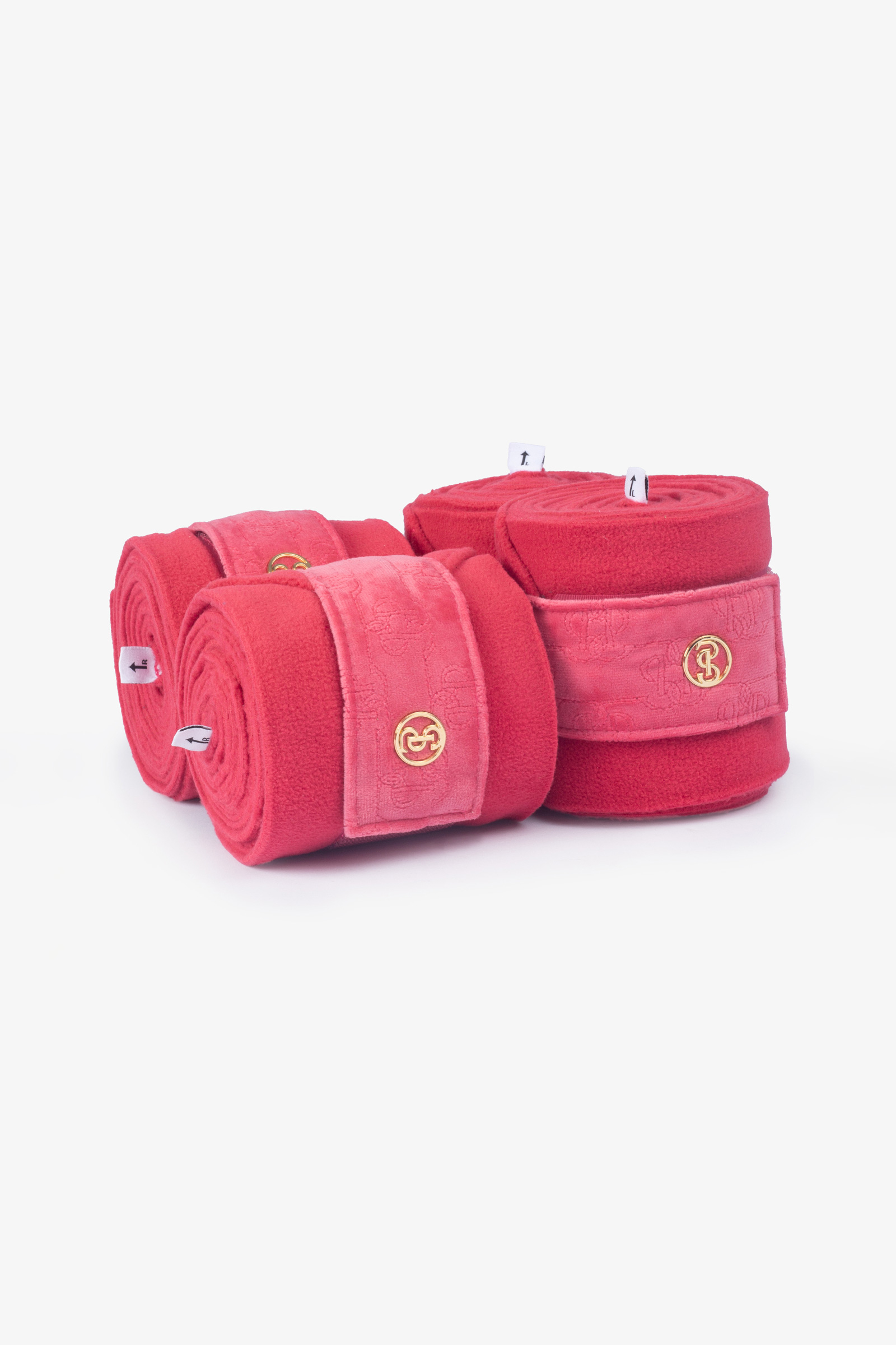 Scarlet pink PS of Sweden pintelit Velvet Monogram