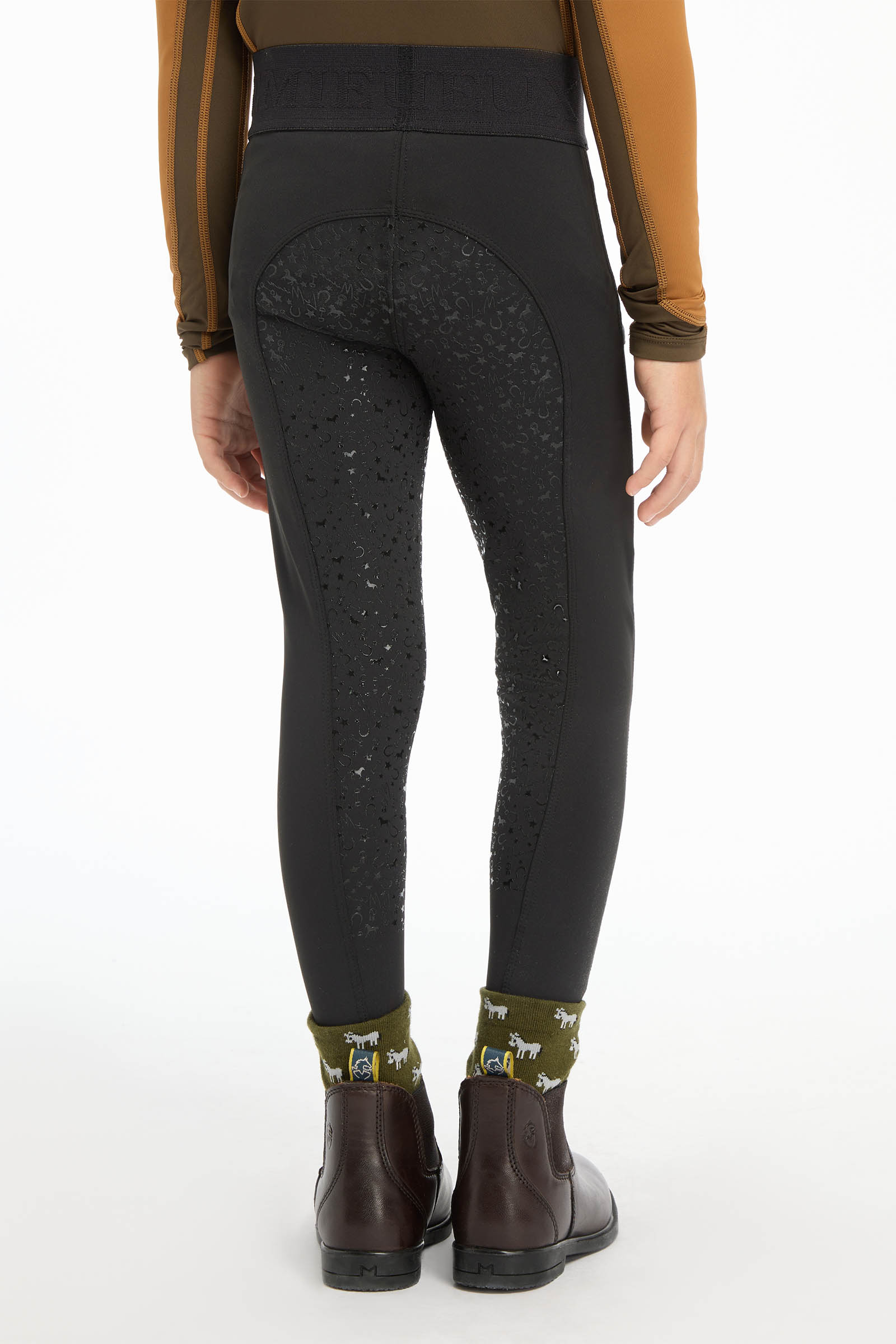 Black LeMieux Mini Pull On ratsastushousut