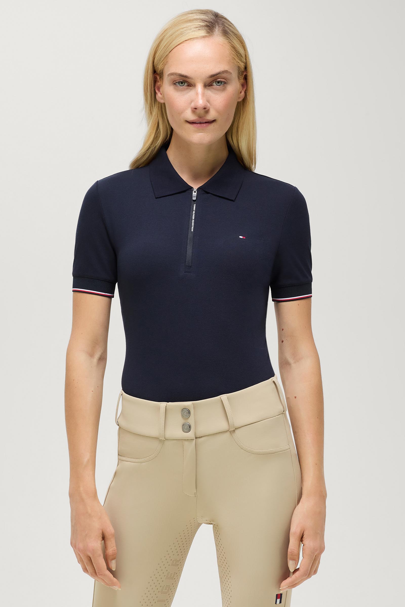 Tommy Hilfiger Equestrian Anaheim naisten vetoketjullinen pikeepaita
