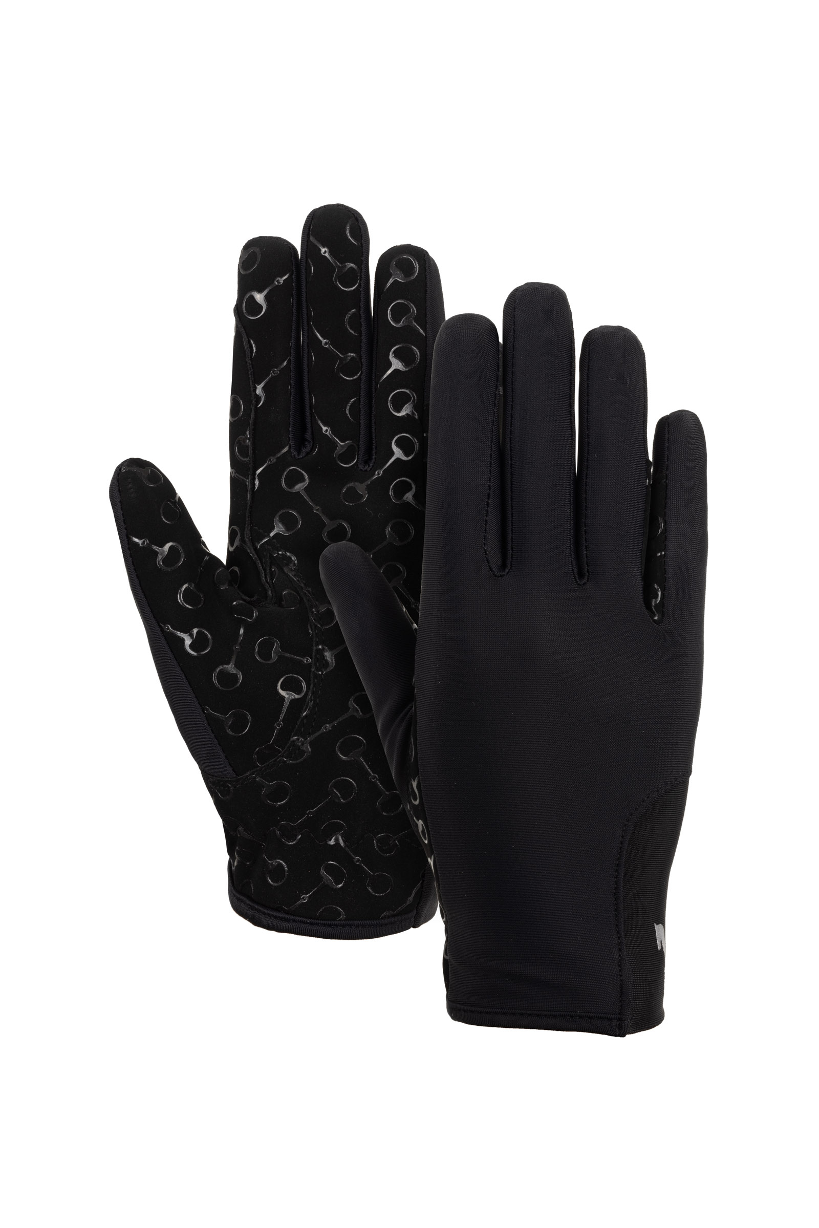 Horze Kids -ratsastushanskat, kämmenpuolella silikonipainatus