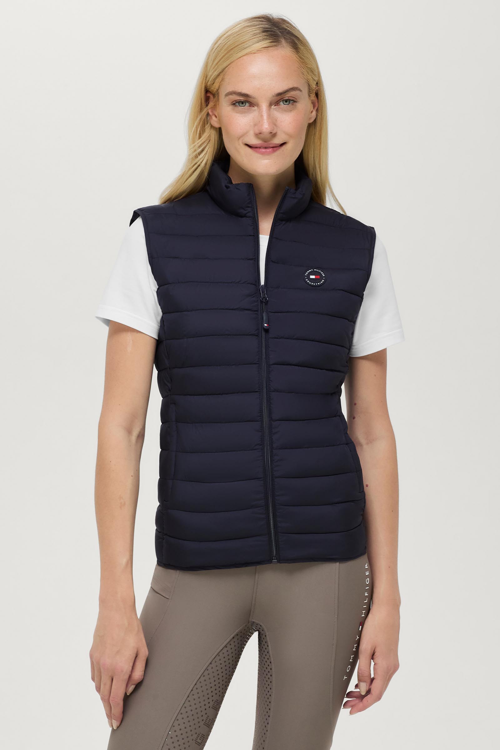 Tommy Hilfiger Equestrian Serano naisten topattu liivi