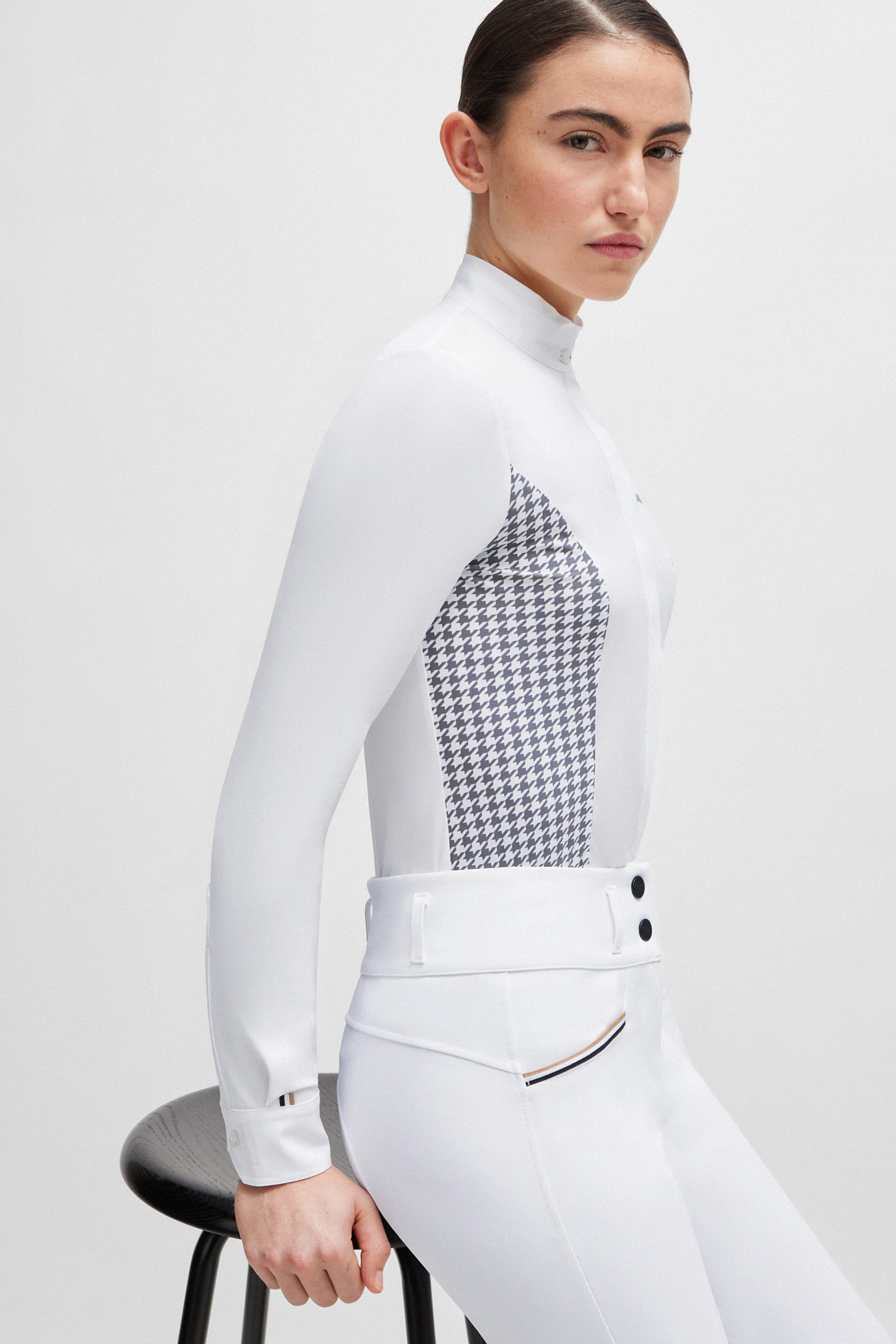 Boss Emma näyttelypaita Houndstooth