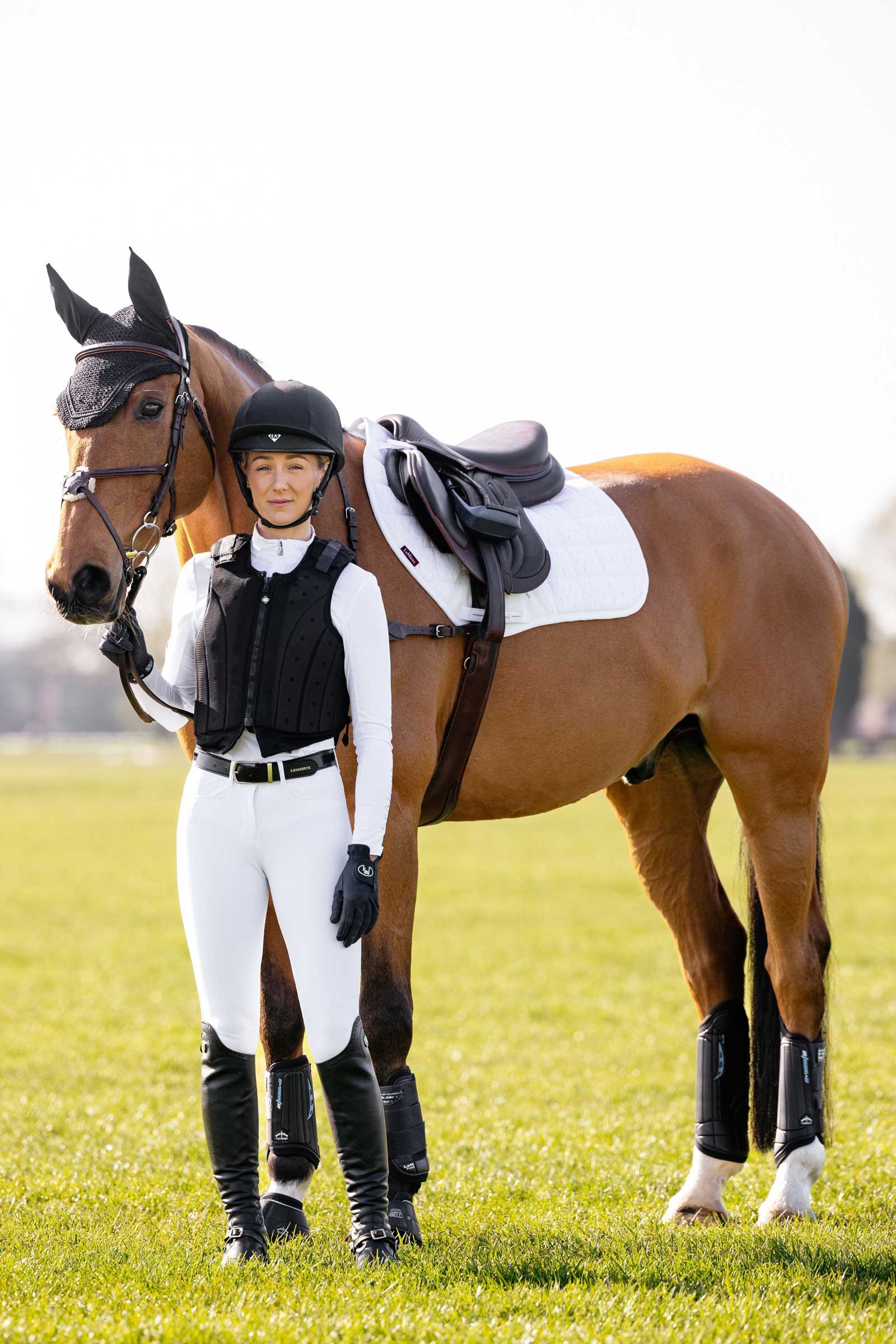 LeMieux 3D Mesh Self-Cool Eurojump Estesatulahuopa