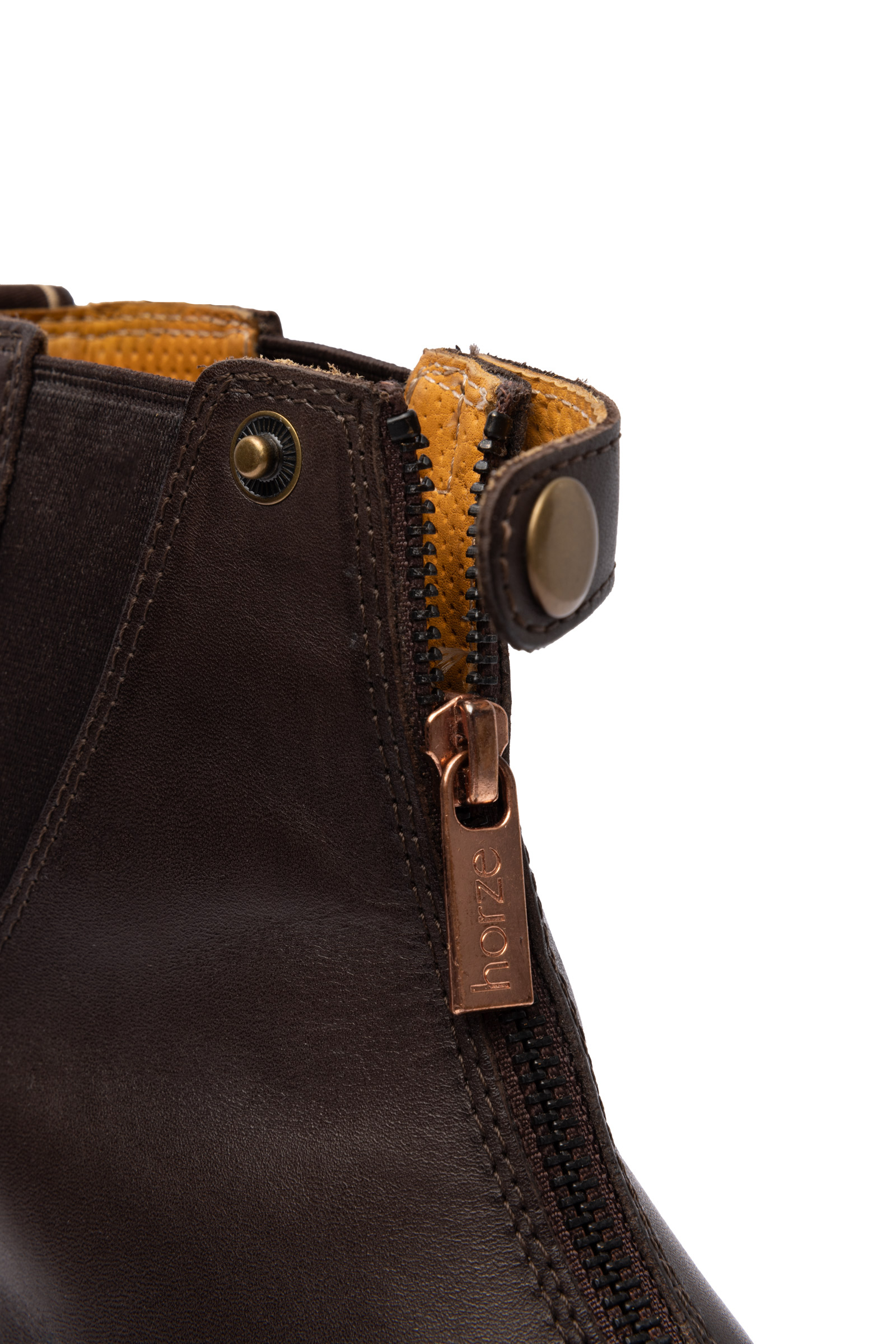 Horze Rose nahkajodhpurit etuvetoketjulla