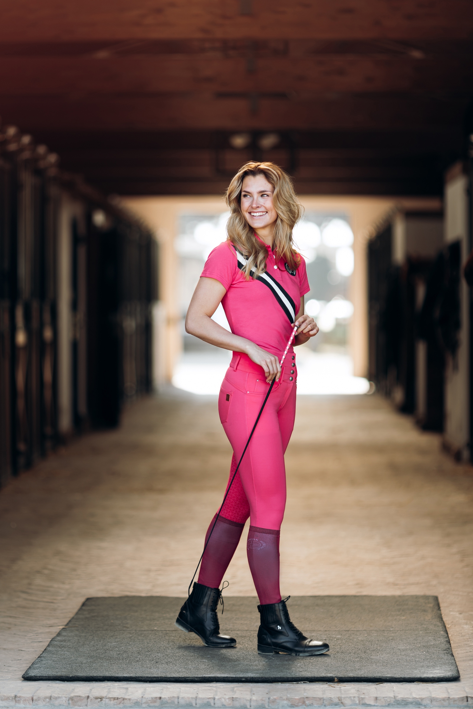 Horze polvisukat ohuella varrella ja painatuksella