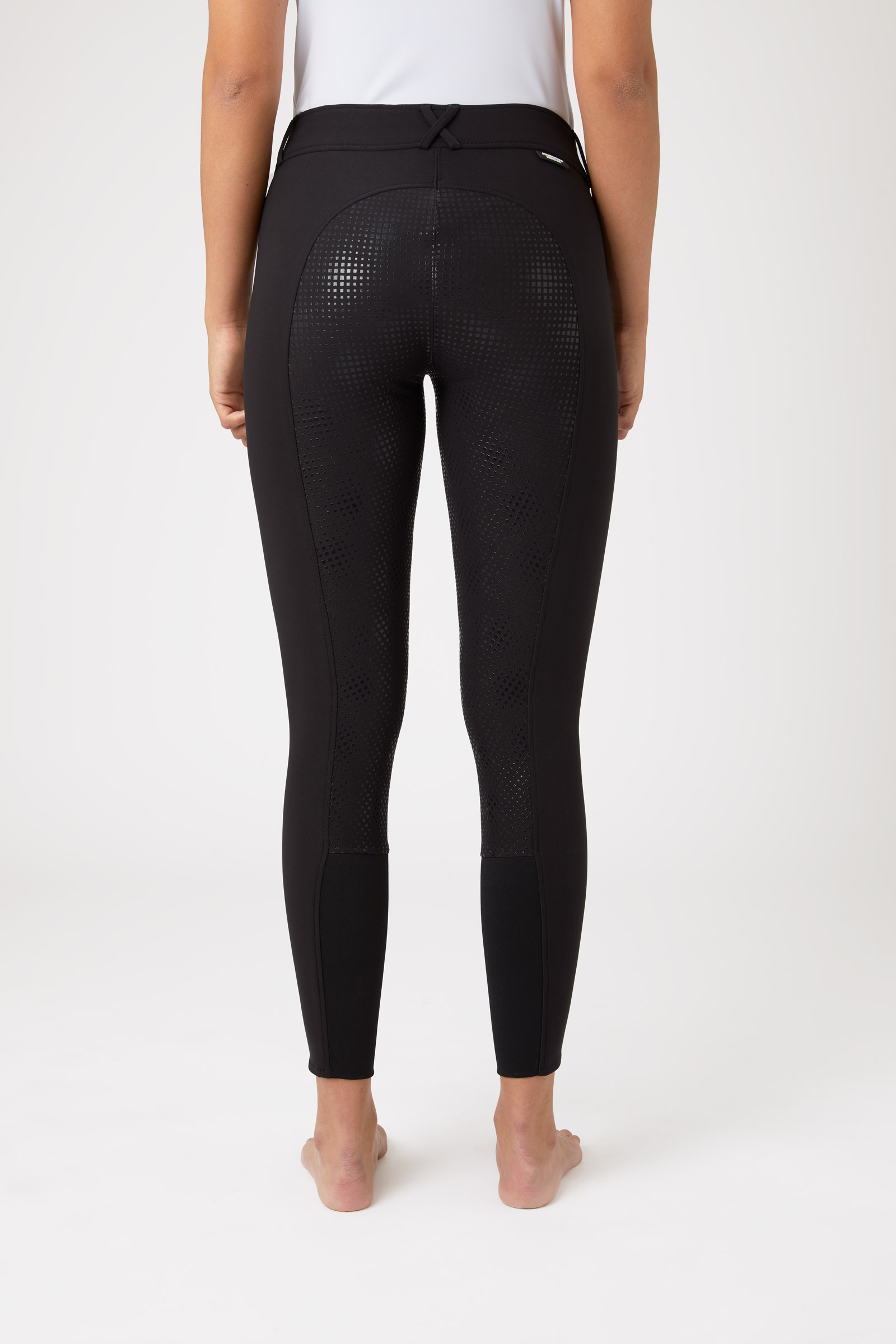 Horze Grand Prix naisten kokopaikkaiset ratsastushousut silikonigripillä, UPF 50+