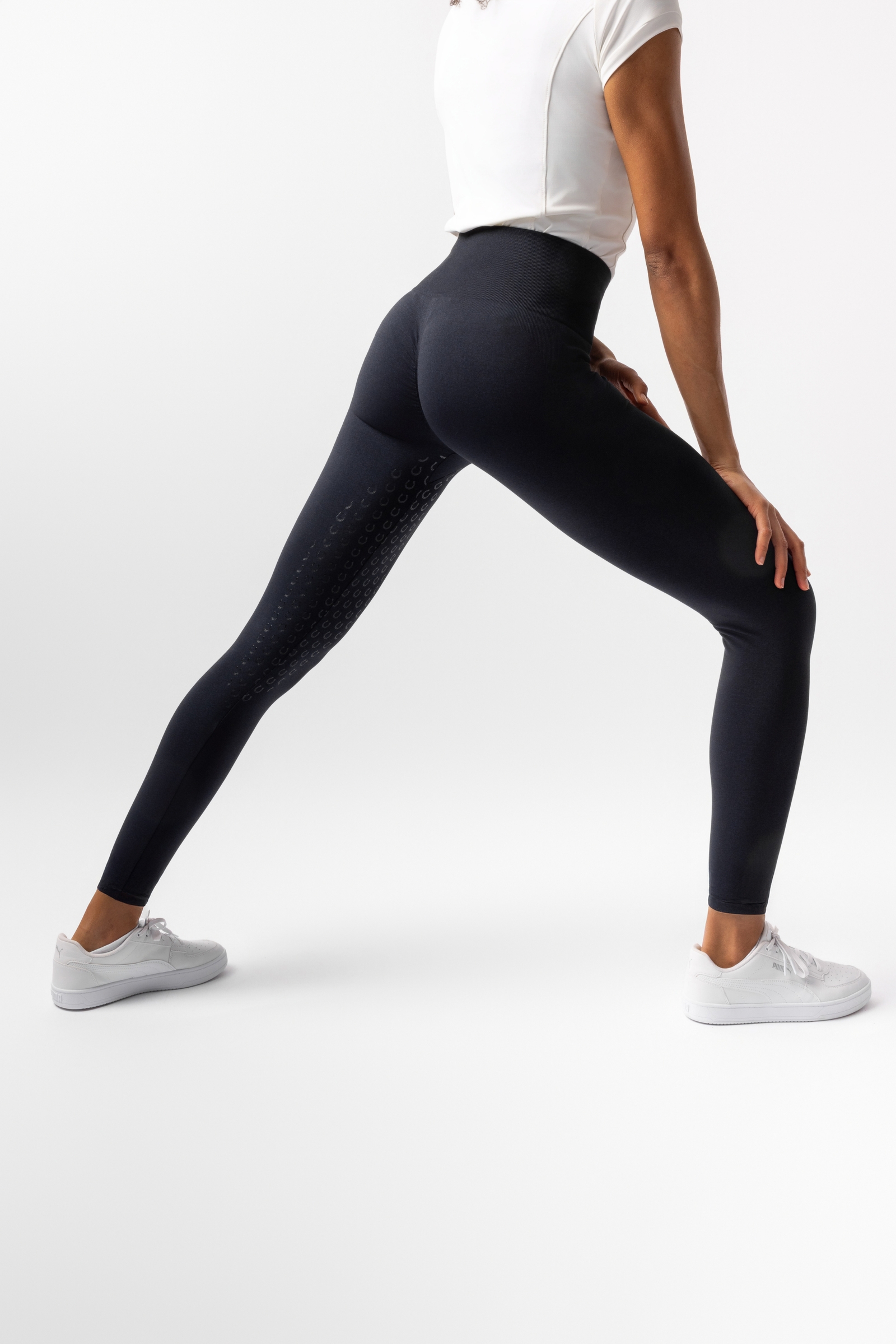 Horze Nessa Saumattomat Fullgrip Scrunch Tightsit