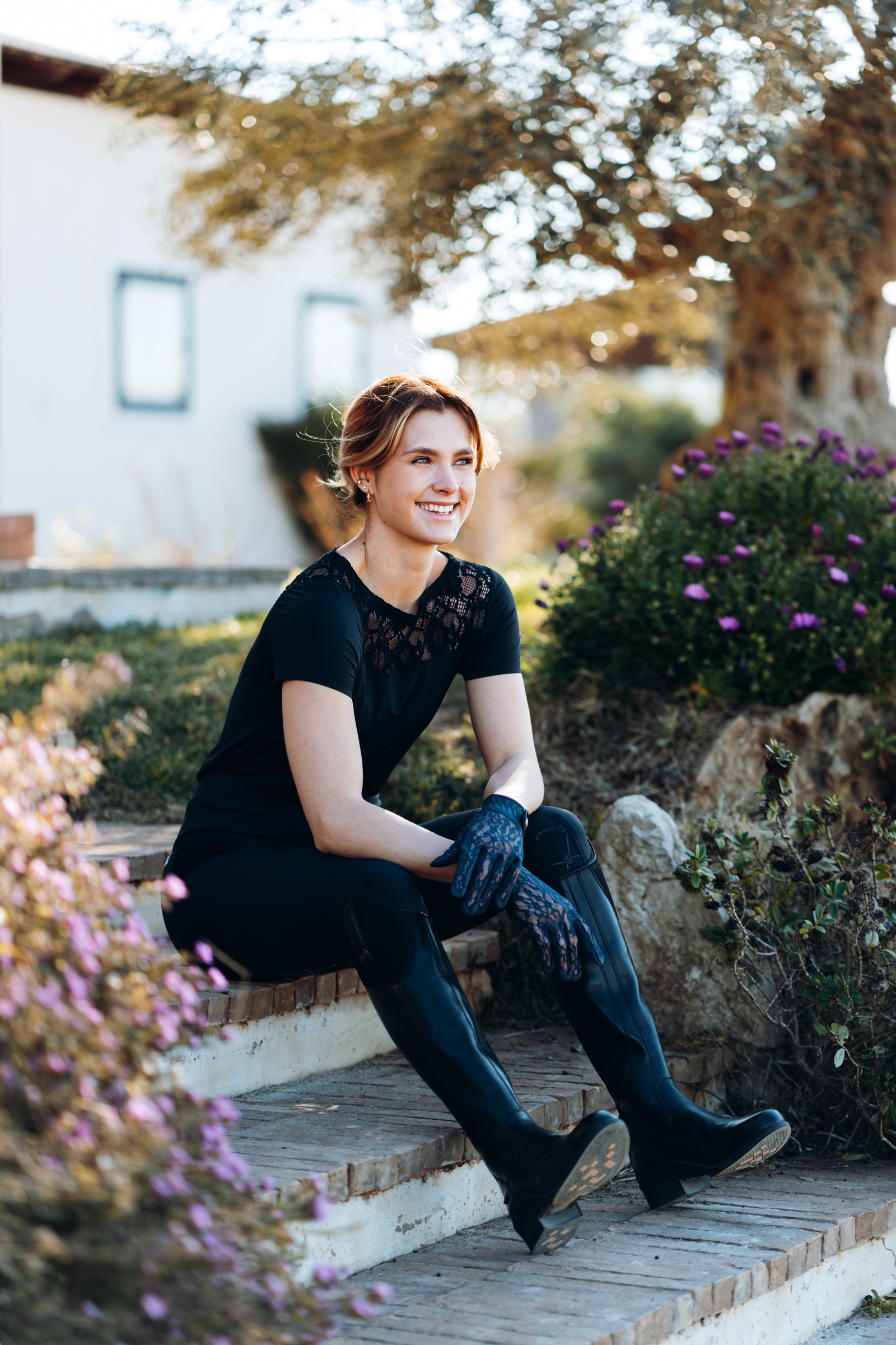 B Vertigo Lace naisten ratsastushanskat