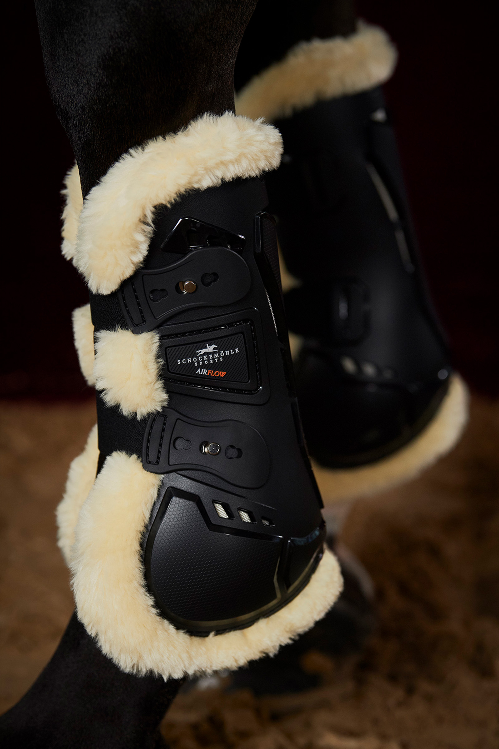 Schockemöhle Sports Air Flow Champion Tendon Boots Fur