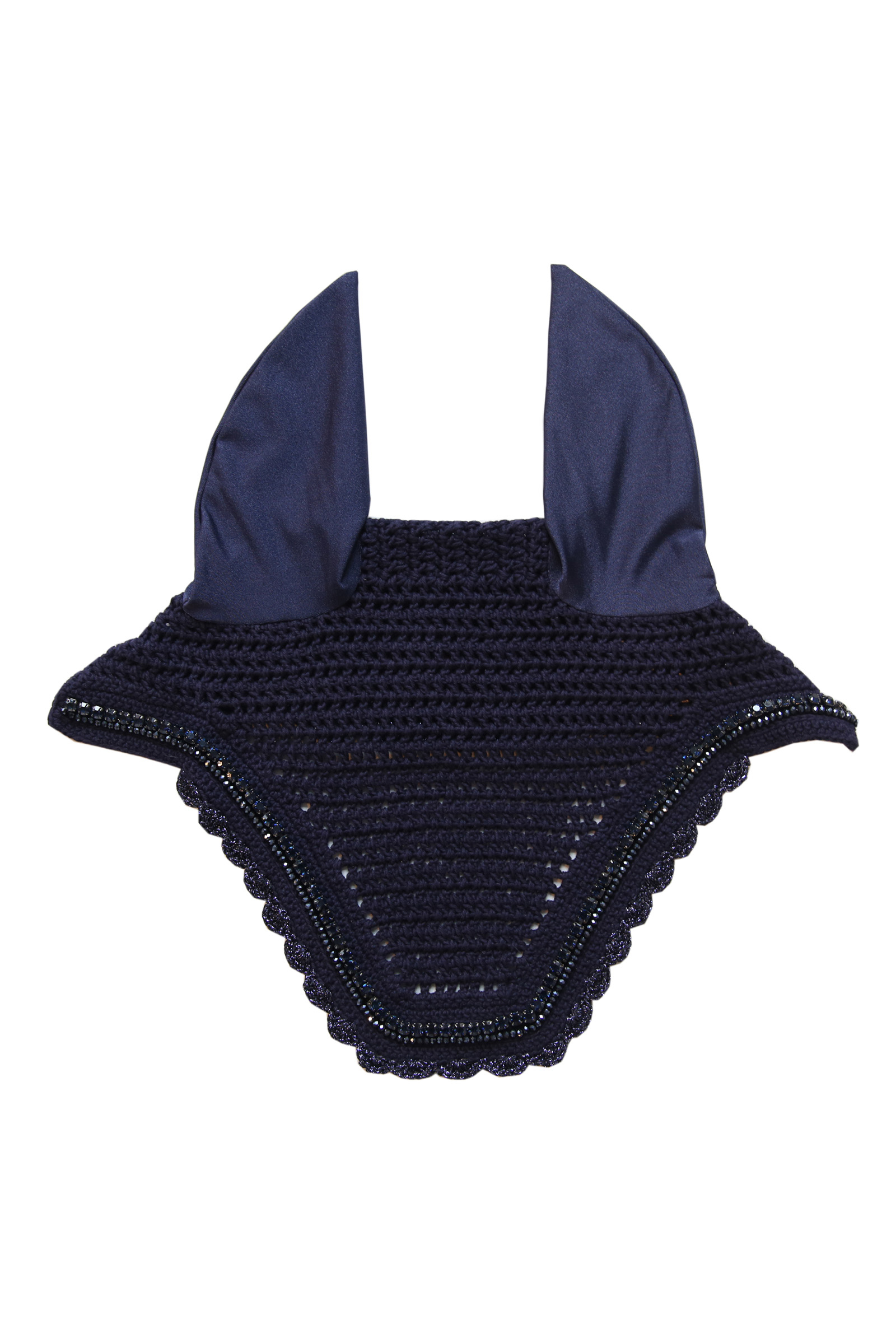 DB/AB Kentucky Horsewear Wellington korvahuppu timanteilla ja helmillä