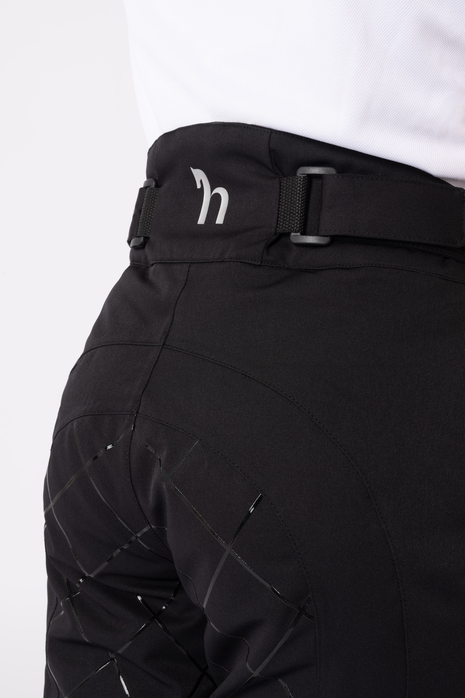 Horze Adeline lasten topparatsastushousut silikonipainatuksilla