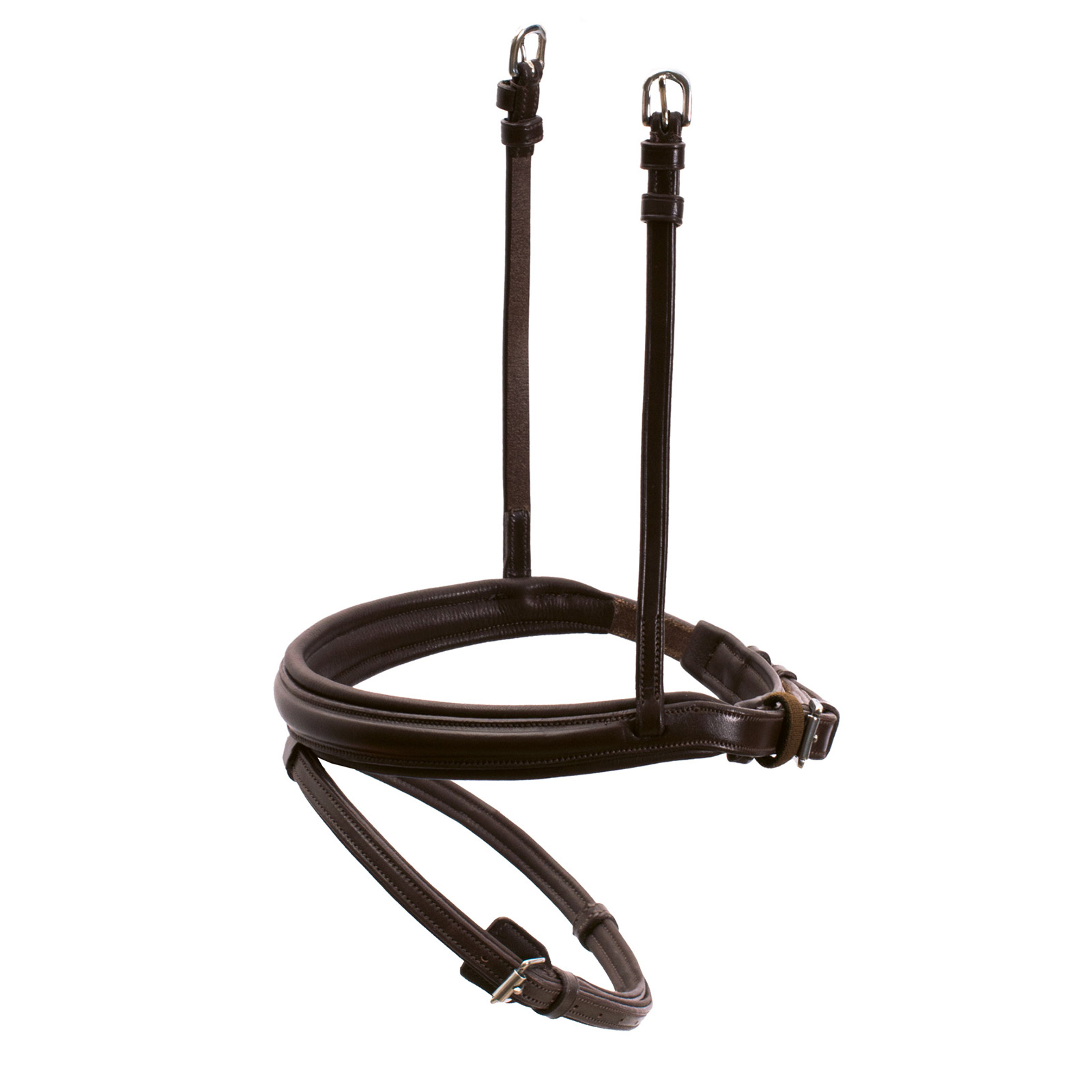 Dark Brown/Silver Schockemöhle Sports Rome Select turpahihna