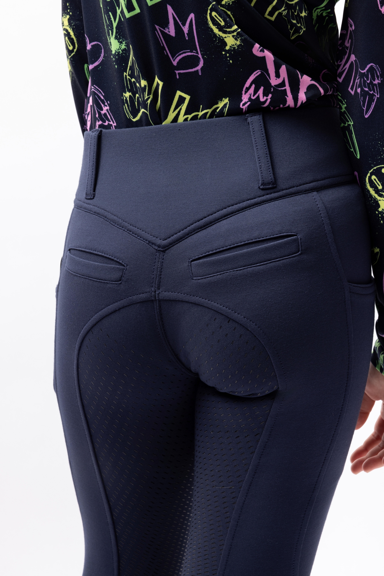 Horze Mira Lasten kokopaikkaiset ratsastushousut