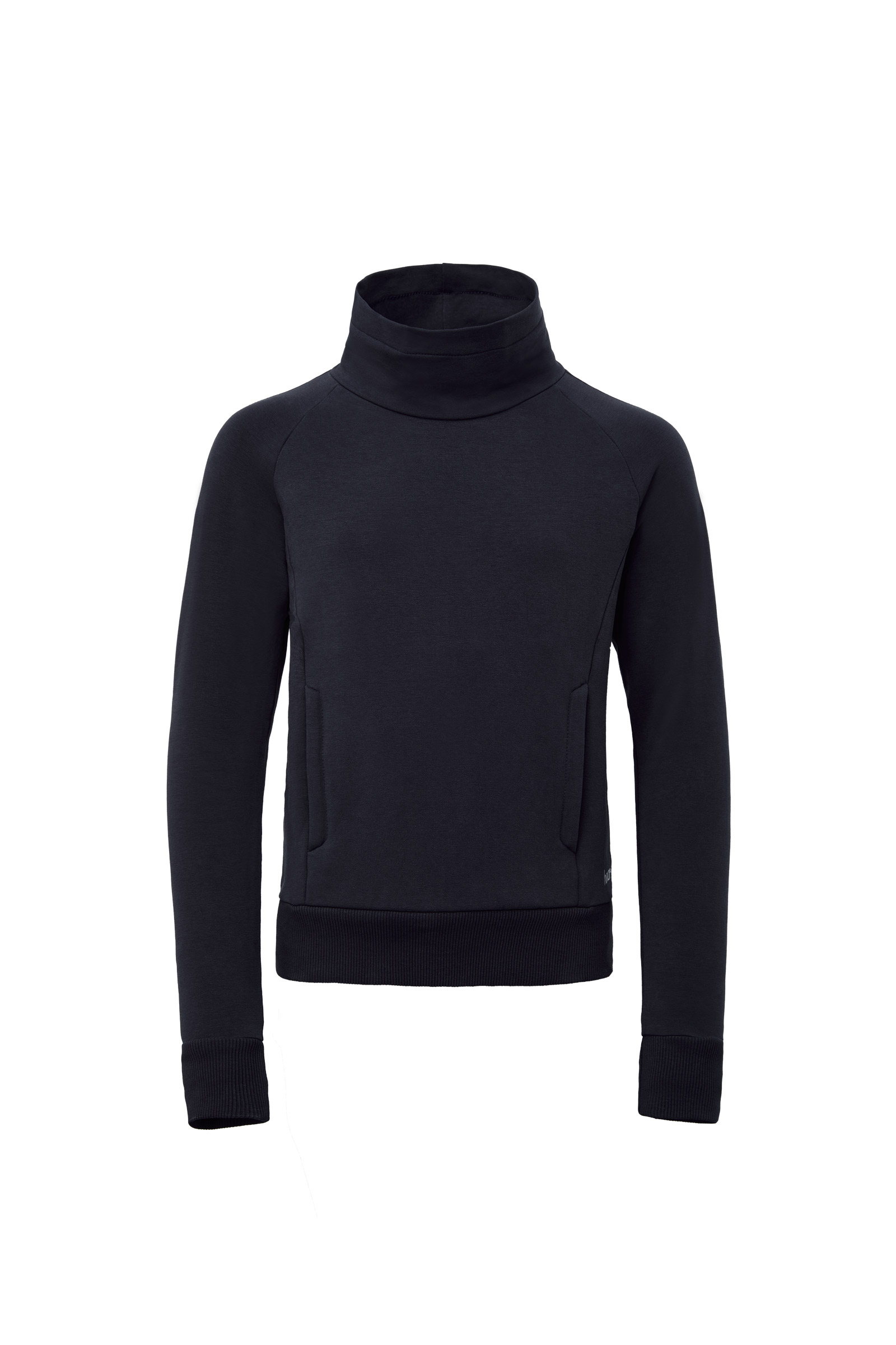 Dark Navy Horze Emmie Organic Cotton lasten collegepaita