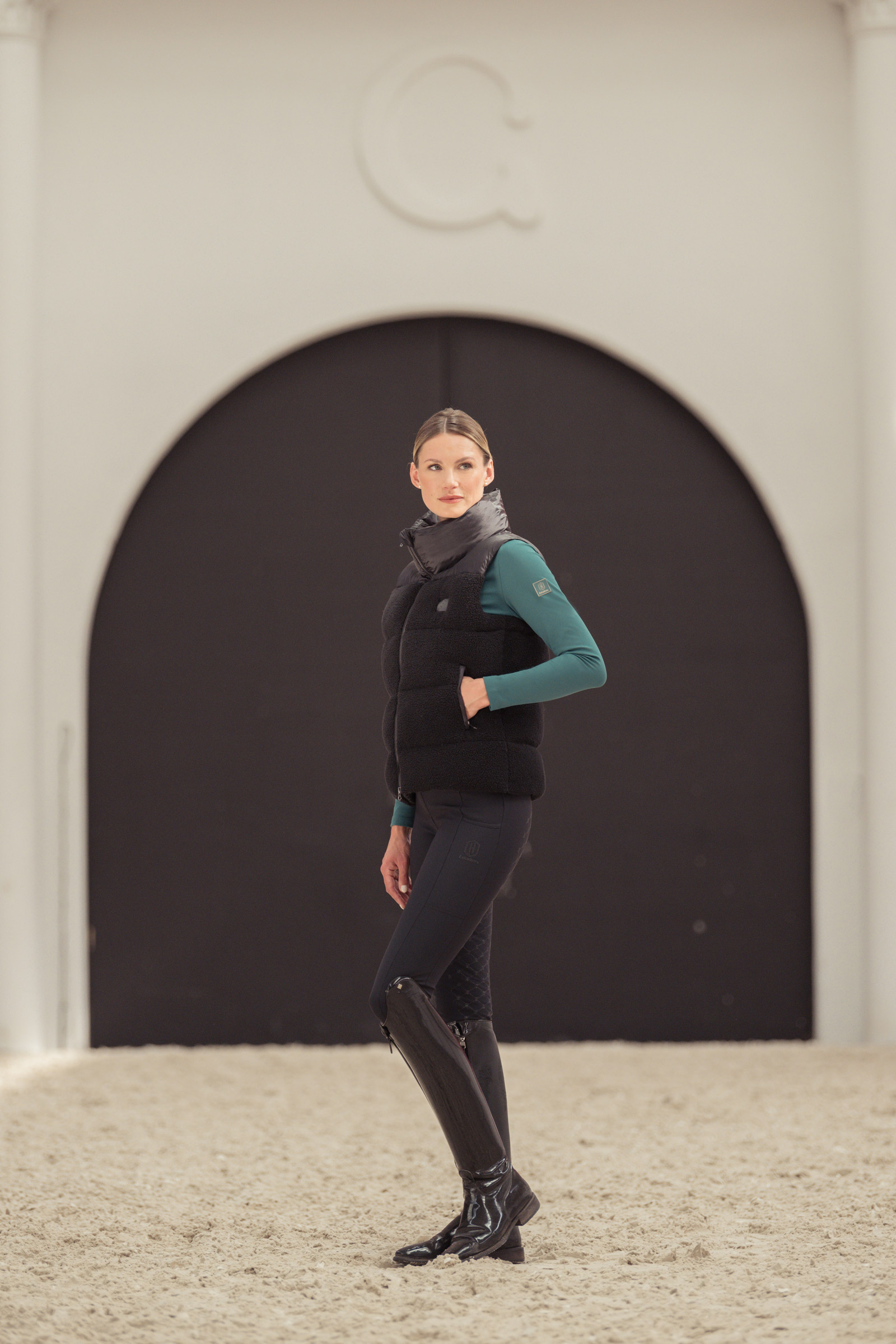 Eskadron Fanatics AW24 Tikkikuvioitu Teddyfleece-liivi