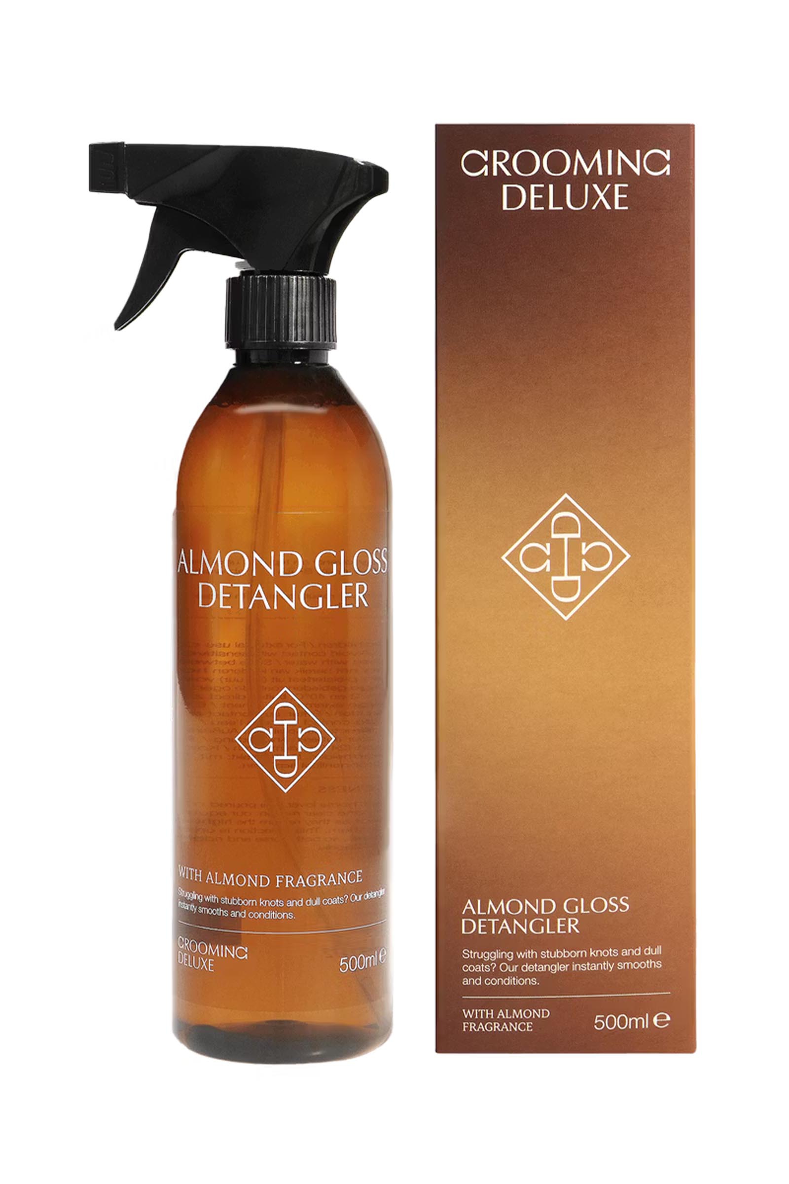 Grooming Deluxe Almond Gloss selvityssuihke, 500 ml