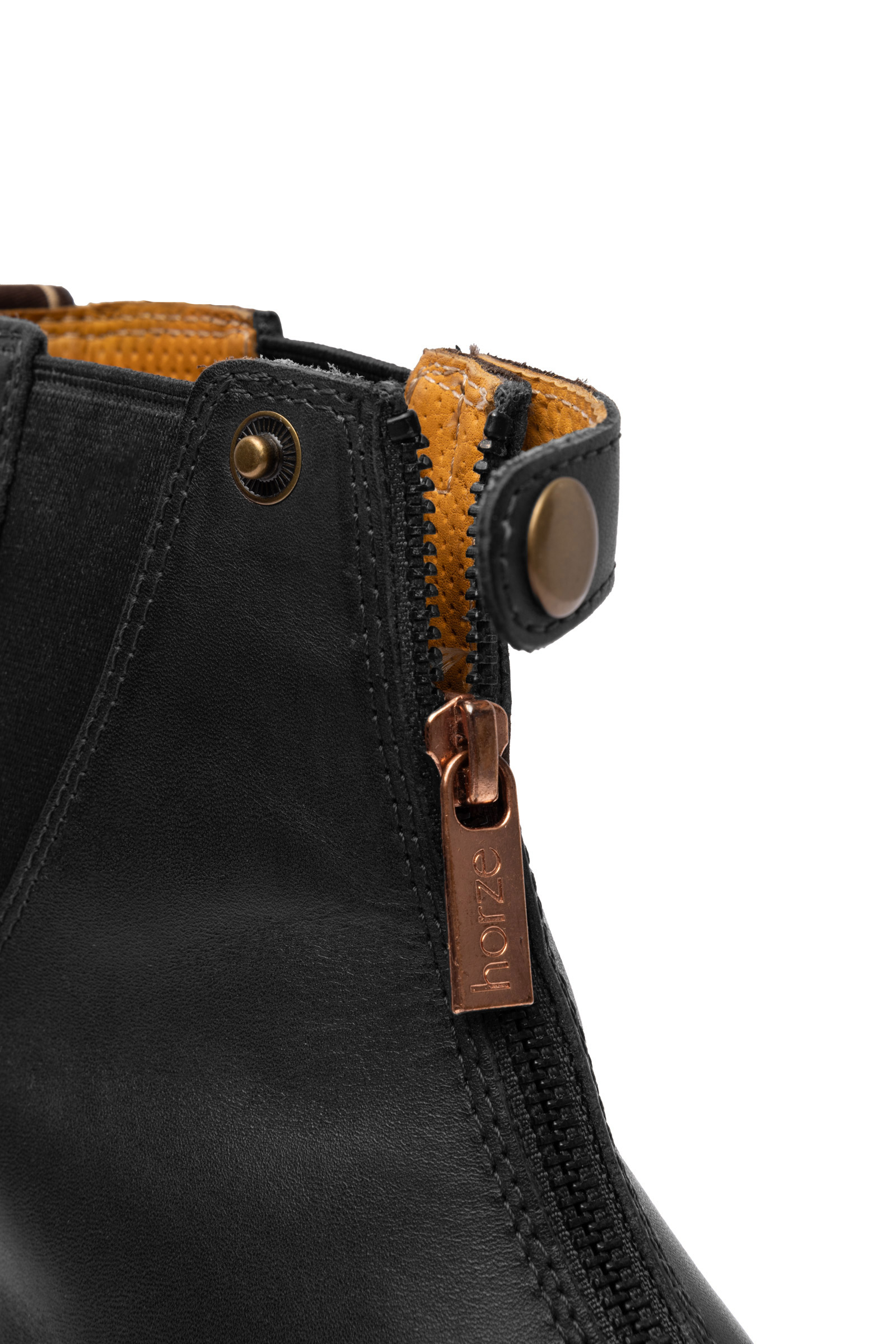 Horze Rose nahkajodhpurit etuvetoketjulla